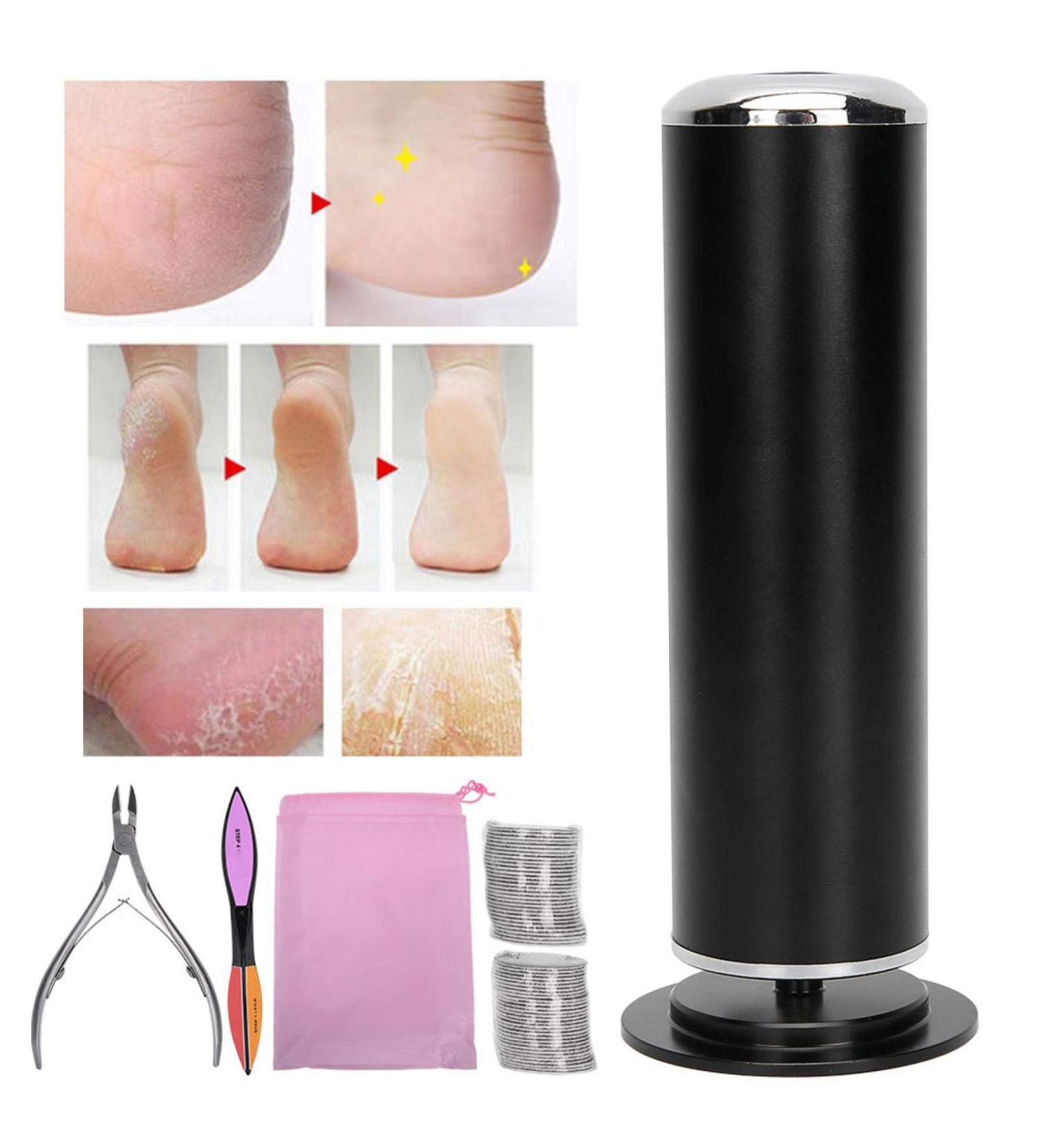 Sugoyi Electric Foot Skin Grinder Set - Black | Perfect for Elderly Care | International Shipping Available - Buy Online on GoSupps.com