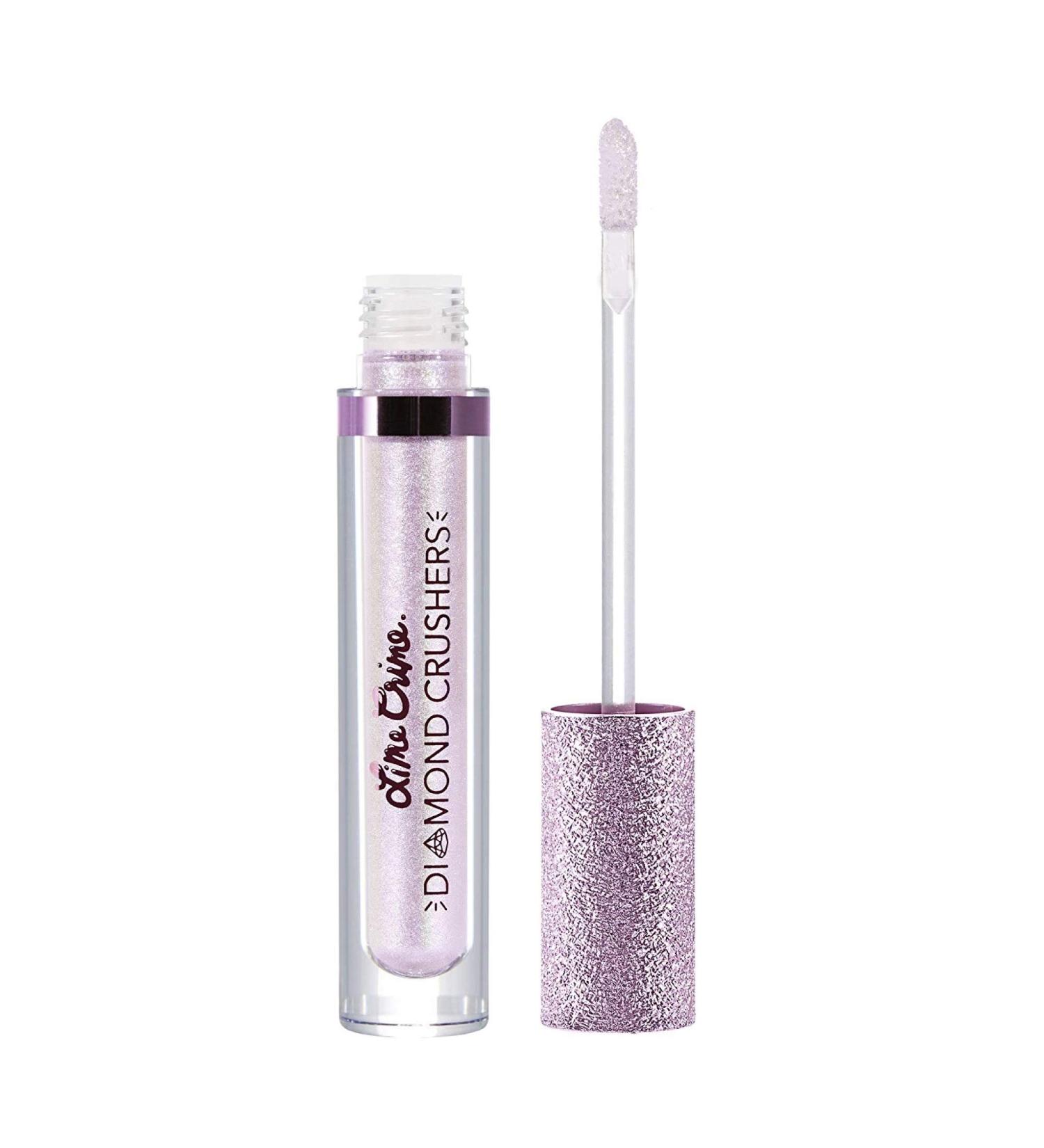Lime Crime Diamond Crushers Pink Pearl - Iridescent Makeup Topper for Face & Body | Vegan Highlighter & Lip Enhancer - Buy Online on GoSupps.com