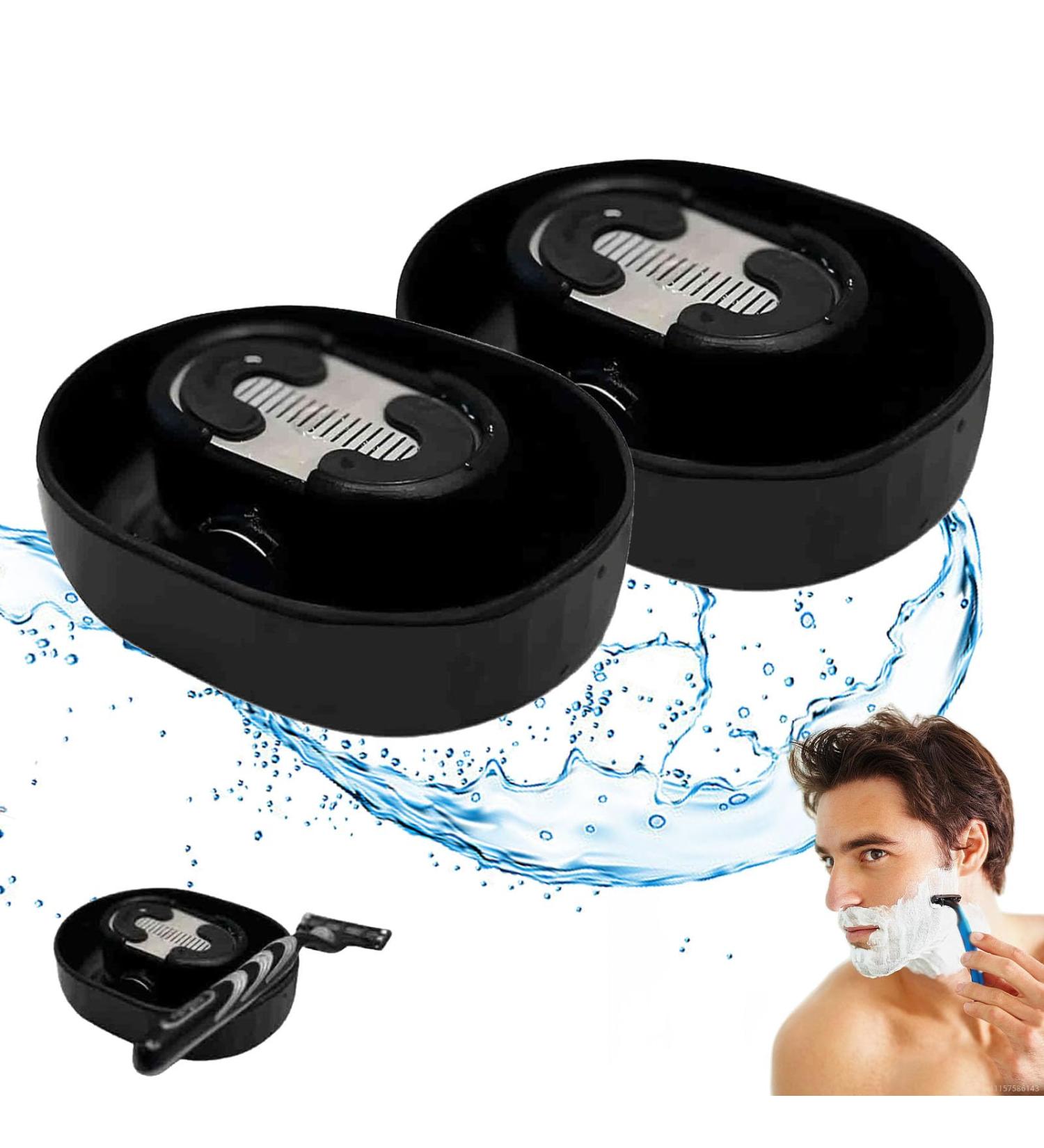 Razor Rinser Manual Push-Type Razor Rinser shaving razor rinser cleaner Clean Your Razor Efficiently Save Water and Ditch The Sink (2pcs) - Buy Online on GoSupps.com