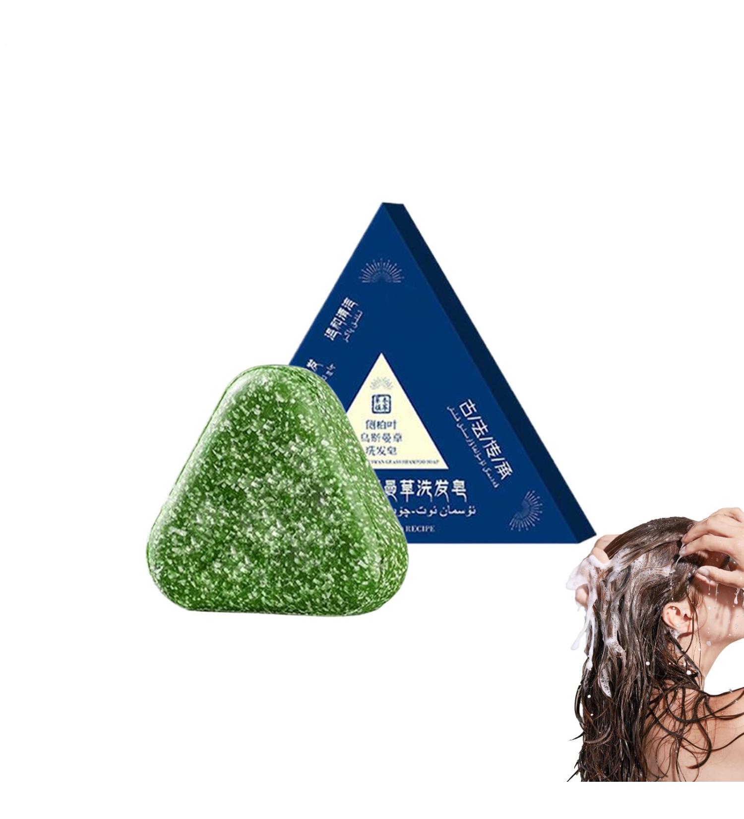  gifyym Hair Growth Shampoo Bar | Nature Seven Green Soap Shampoo | Solid Bar For Oily Hair Korean H ir Care Gentle H ir Cleansing & Strengthening For Women And Men - Buy Online on GoSupps.com
