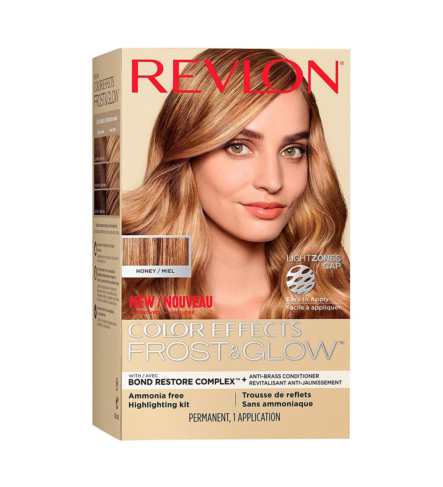 Revlon Permanent Hair Color Dye Highlighting Kit - Ammonia & Paraben Free, 30 Honey - 8 Oz (Pack of 1) - Buy Online on GoSupps.com
