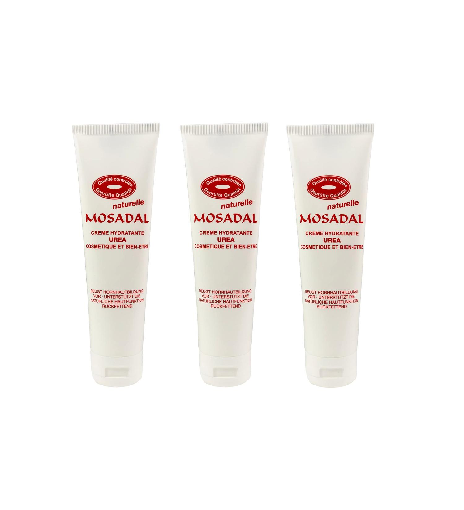 Mosadal set of 3 cream hydratants with urea for healthy skin pleasantly soft skin feeling 3x 100 ml