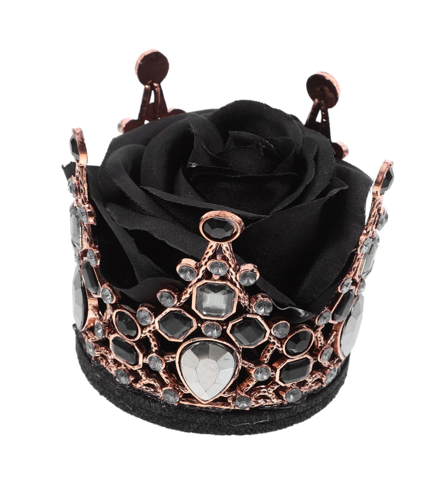 minkissy Baroque Hairpin Snap Hair Clips Flat Hair Barrettes Crown Hair Crown Clip Crown Hair Clip Crown Hairpin Hair Styling Party Headdress Party Hair Accessories Zinc Alloy - Buy Online on GoSupps.com