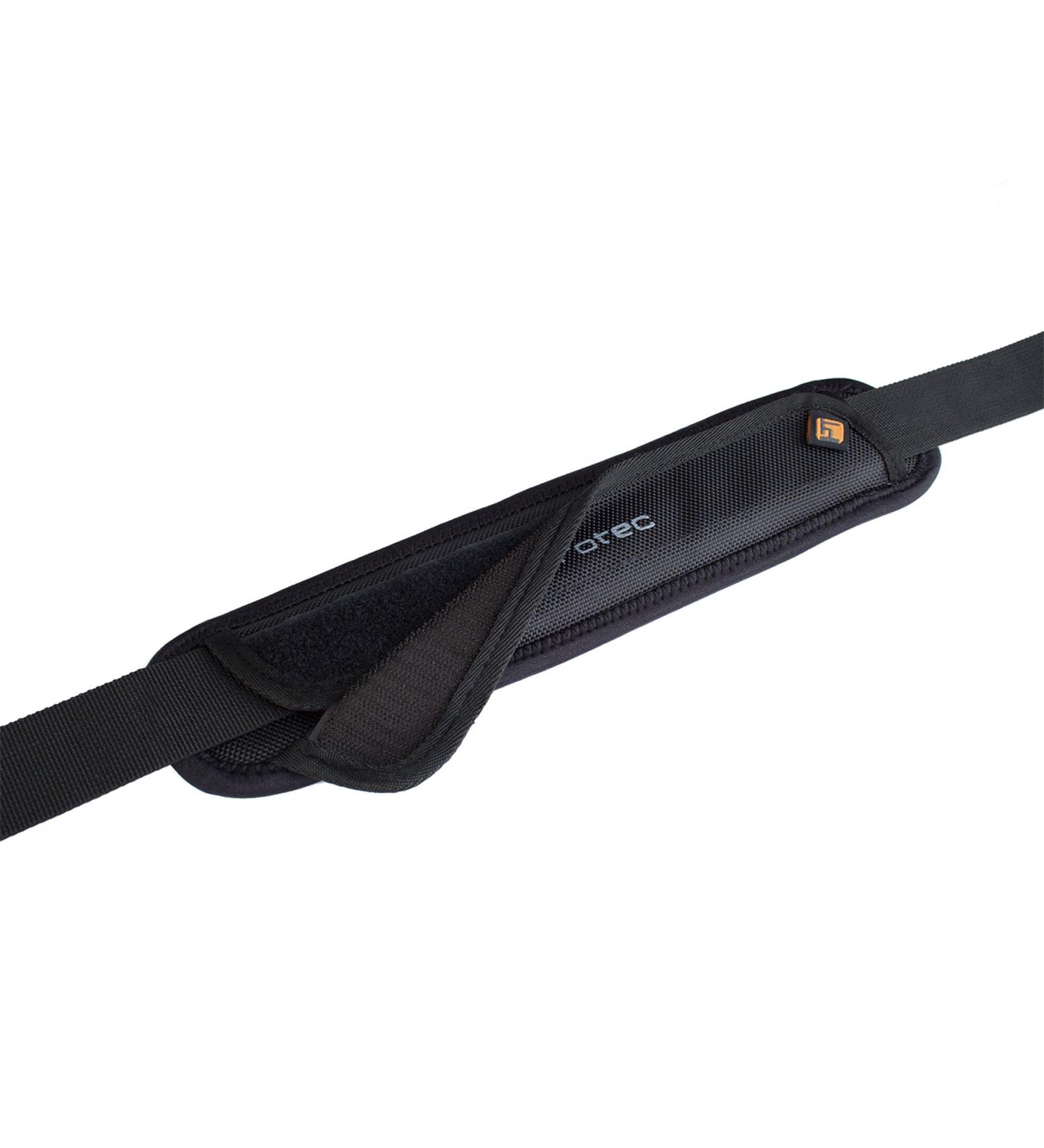 Pro Tec Deluxe Neoprene Shoulder Strap Pad - Non-Slip Design, Fits Straps Up to 2 Inches Wide, Black - One Size - Buy Online on GoSupps.com