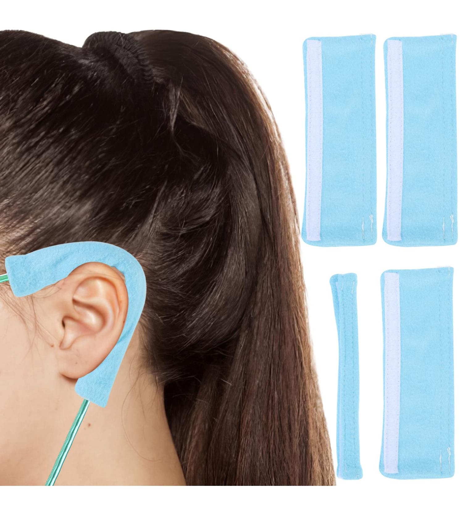 Soft Oxygen Ear Pads for Comfortable Oxygen Therapy | Set of 4 Nasal Cannula Ear Cushions - Buy Online on GoSupps.com