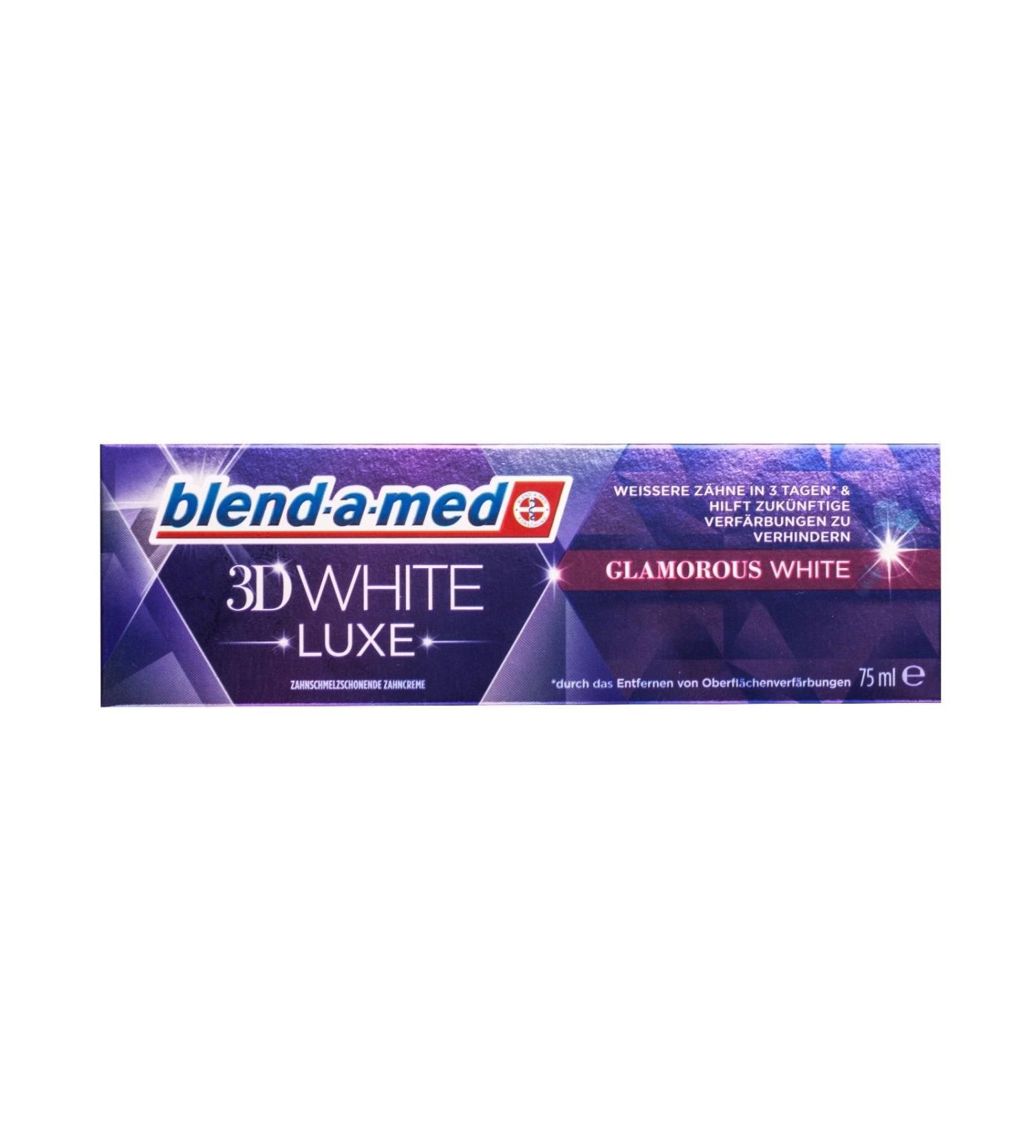 blend-a-med 3DWhite Luxe Glamorous WHITE Toothpaste 75 ml