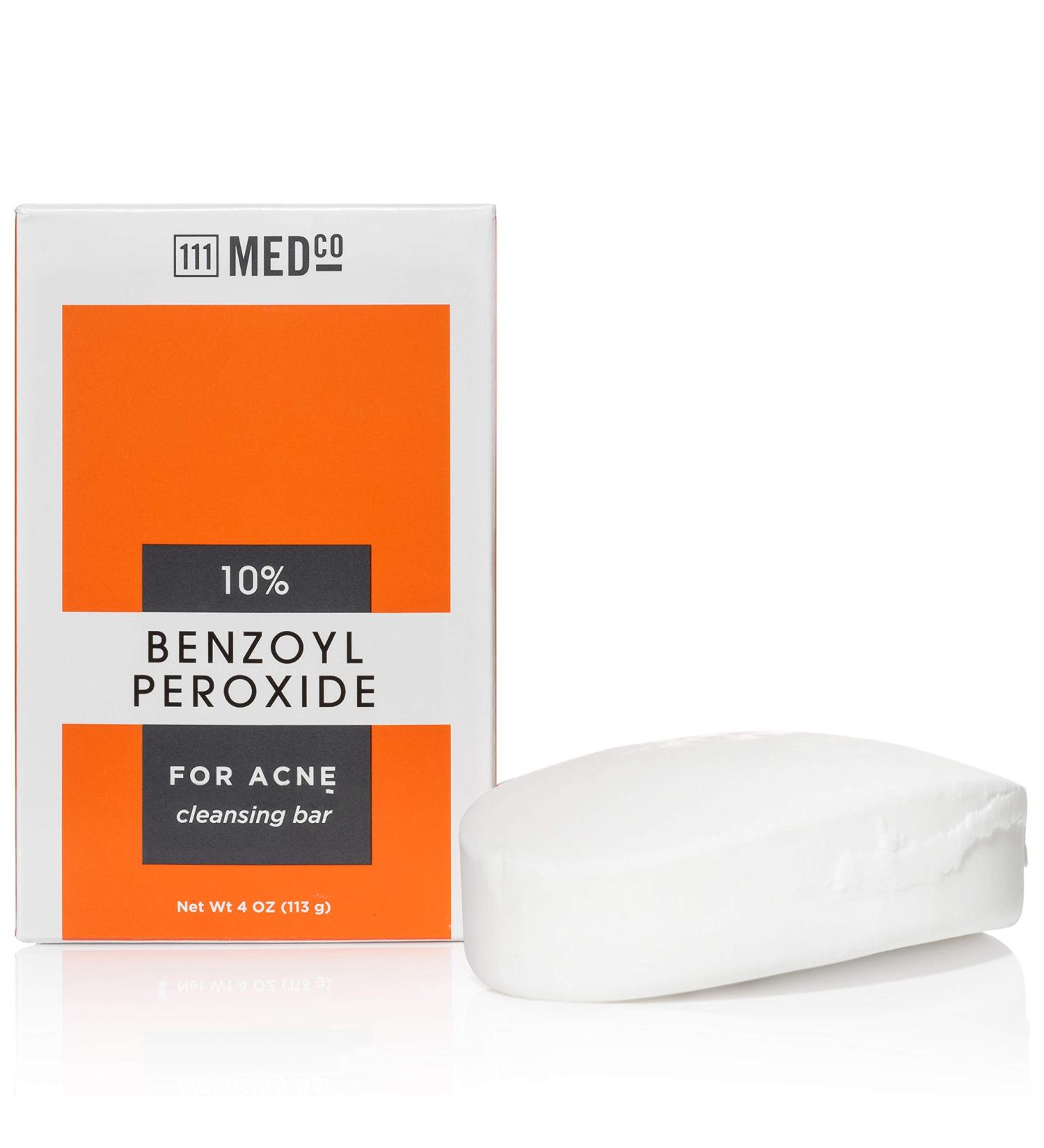 10% Benzoyl Peroxide Acne Soap - Target Stubborn Acne Effectively - Buy Online on GoSupps.com