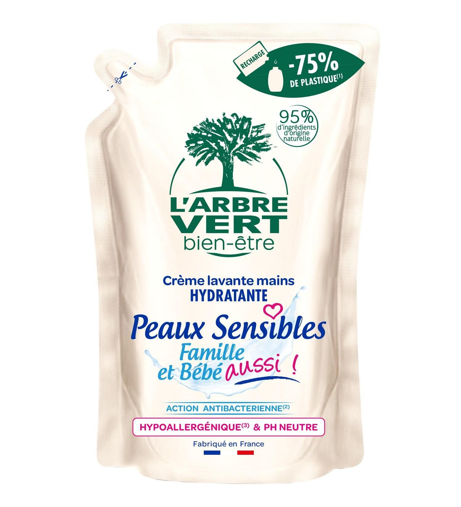 L'Arbre Vert L'ARBRE VERT Refill Hand Wash Cream for Sensitive Skin - 300 ml