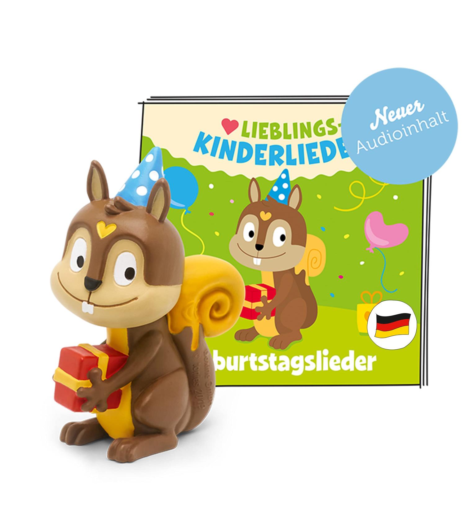 Tonies Hearing Characters for Toniebox - 60 Min of Favorite Children's Birthday Songs & More for Ages 3+ - Buy Online on GoSupps.com
