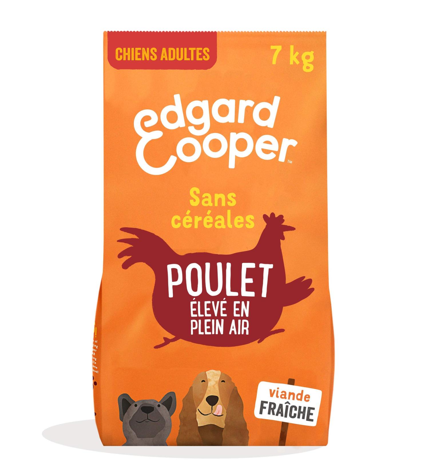Edgard & Cooper Dog Food (Fresh Chicken 7kg) Grain Free Fresh Meat & Quality Protein Real Ingredients for Dogs Hypoallergenic No Added Sugars - Buy Online on GoSupps.com