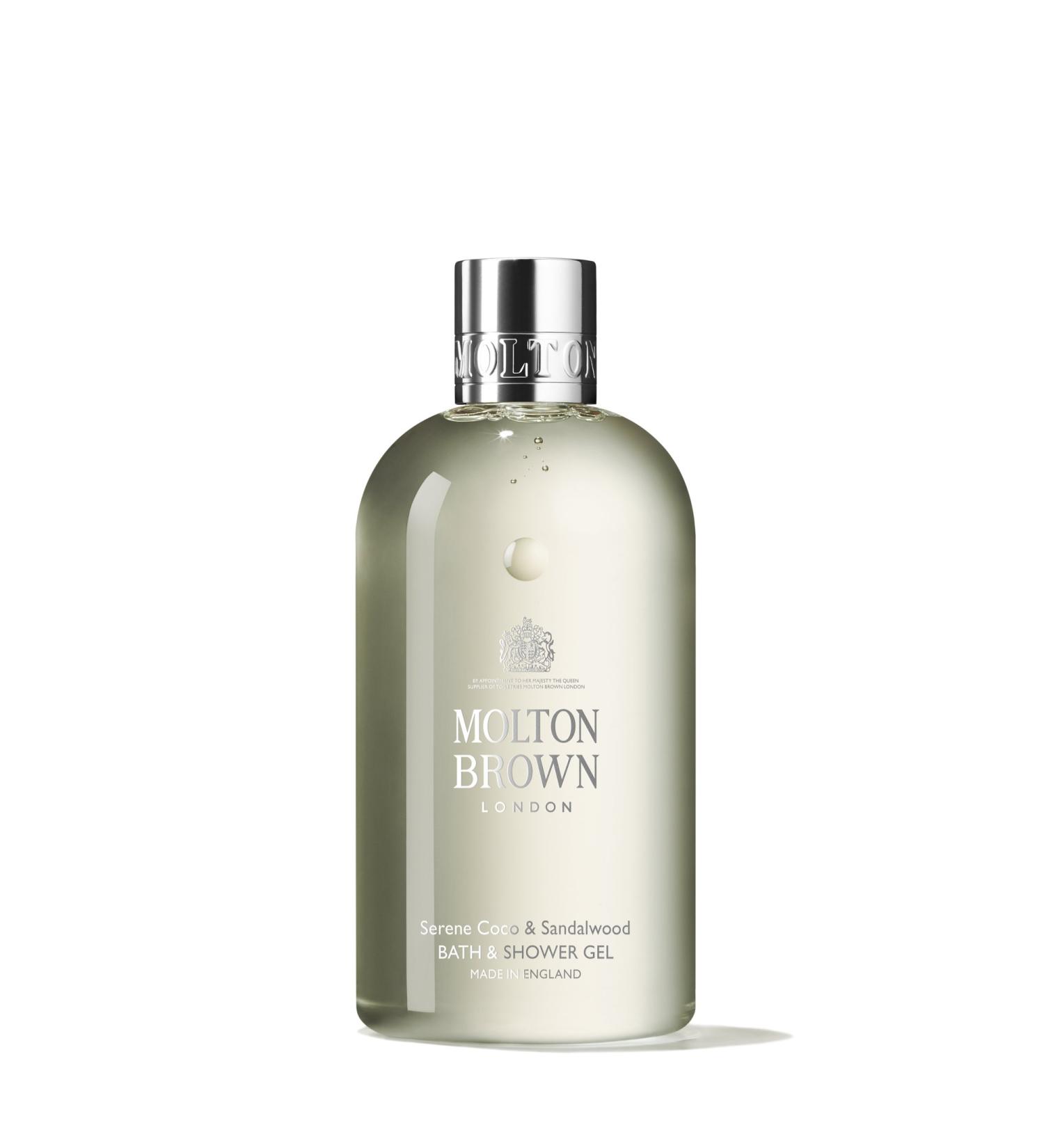 Molton Brown Serene Coco & Sandalwood Bath & Shower Gel - Buy Online on GoSupps.com