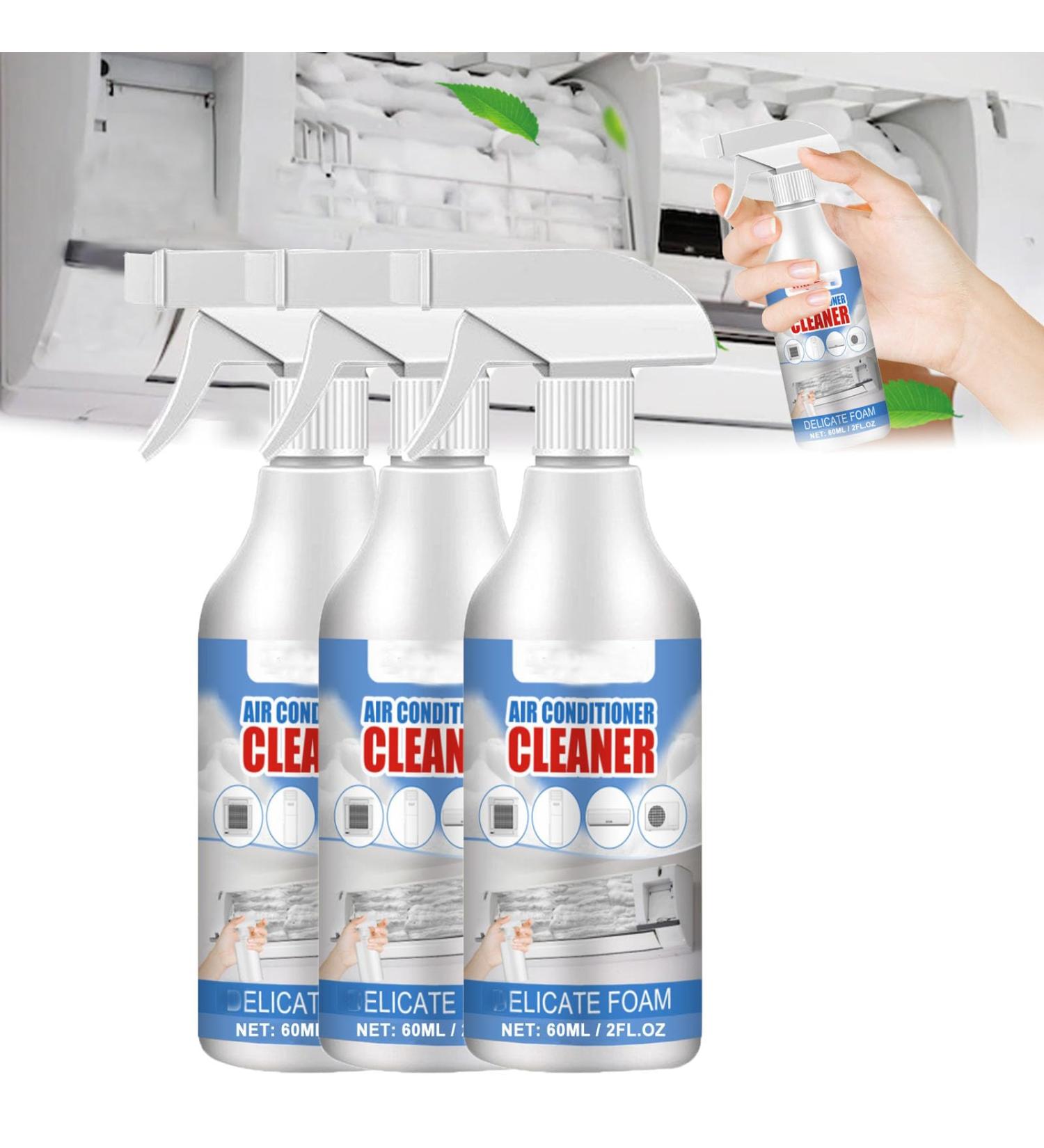Air Conditioner Coil Cleaner Air Conditioner Cleaner 60ml No Washing Air Conditioner Foaming Coil Cleaner Spray Air Conditioner Coil Cleaner Foam All-Purpose Household Bubble Cleaner (3) - Buy Online on GoSupps.com