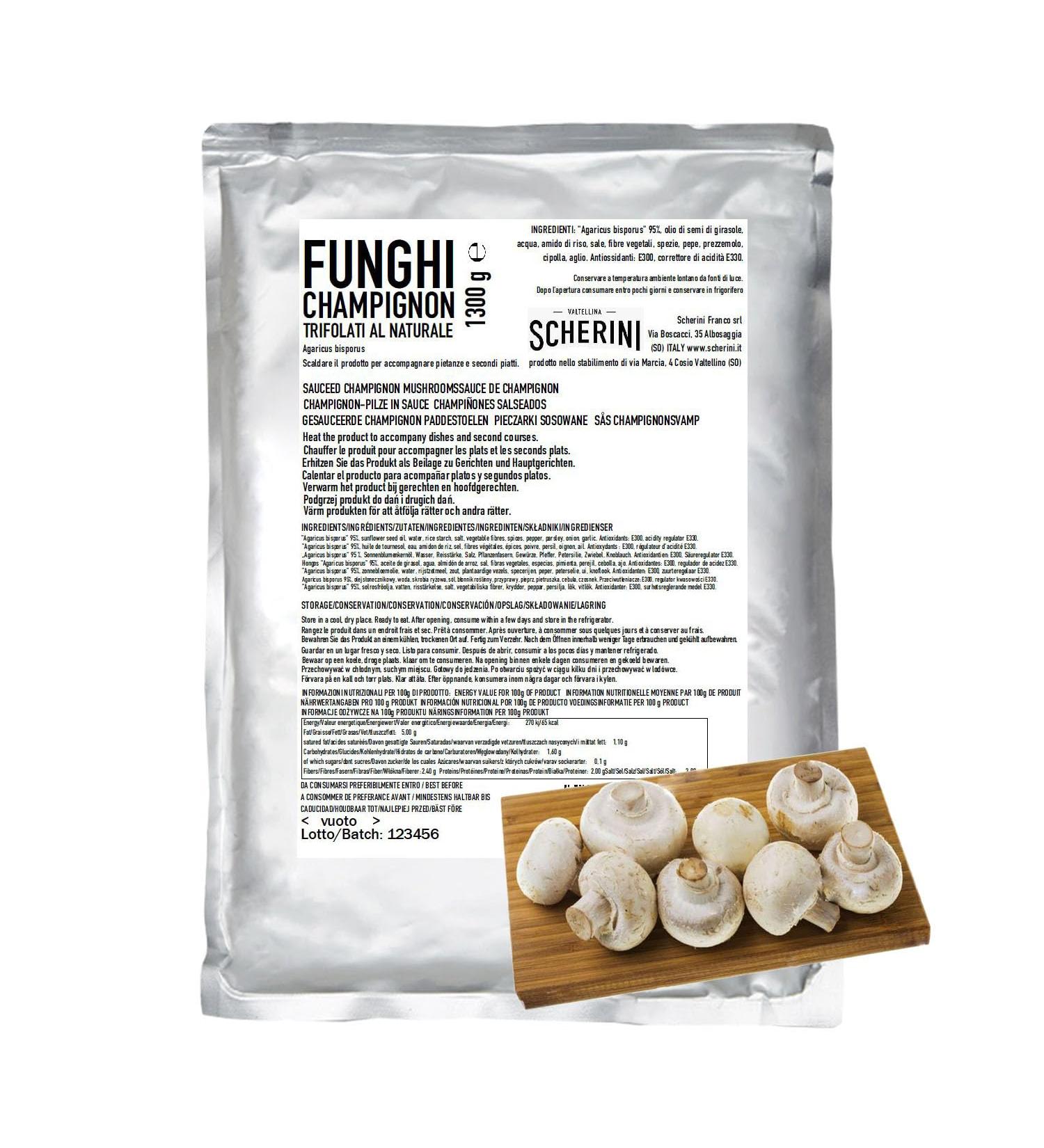 Mushrooms for catering (1300g MUSHROOM MUSHROOM) - Buy Online on GoSupps.com