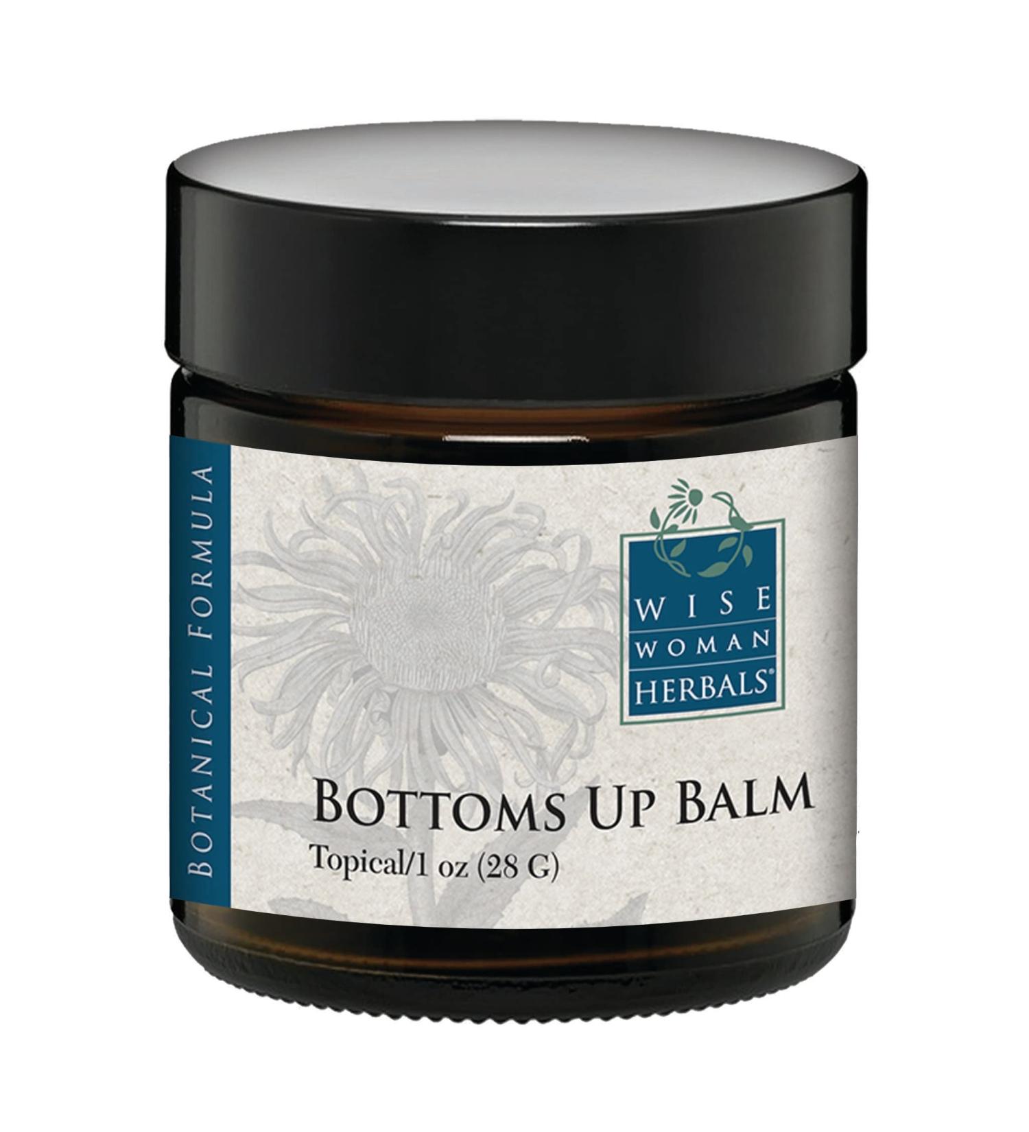 Wise Woman Herbals Bottoms Up Balm 1 Oz - Soothing Balm for Smooth Skin - Buy Online on GoSupps.com