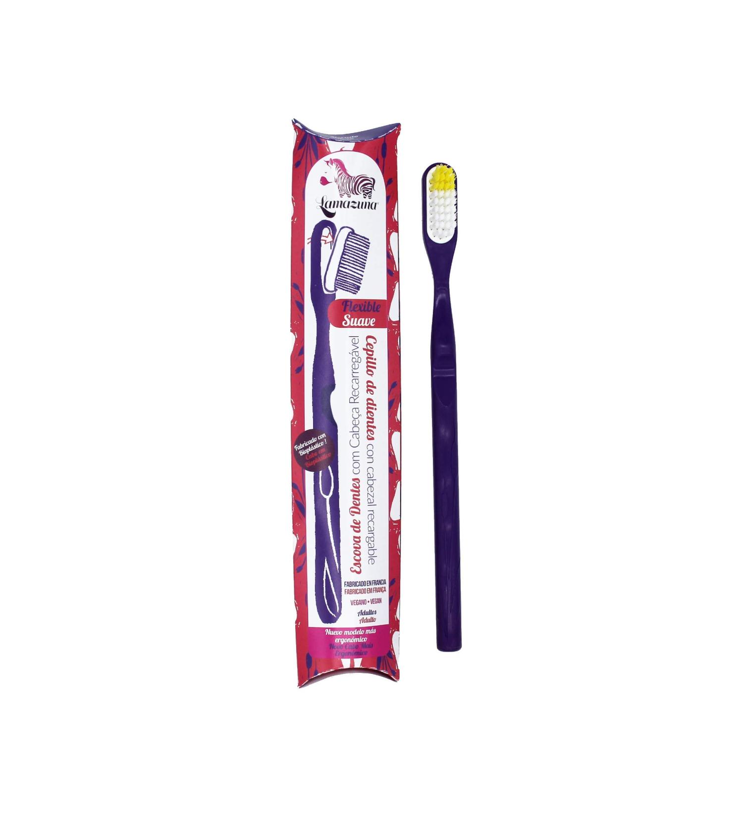 Lamazuna Reusable Bioplastic Toothbrush Medium Hardness 50 ml