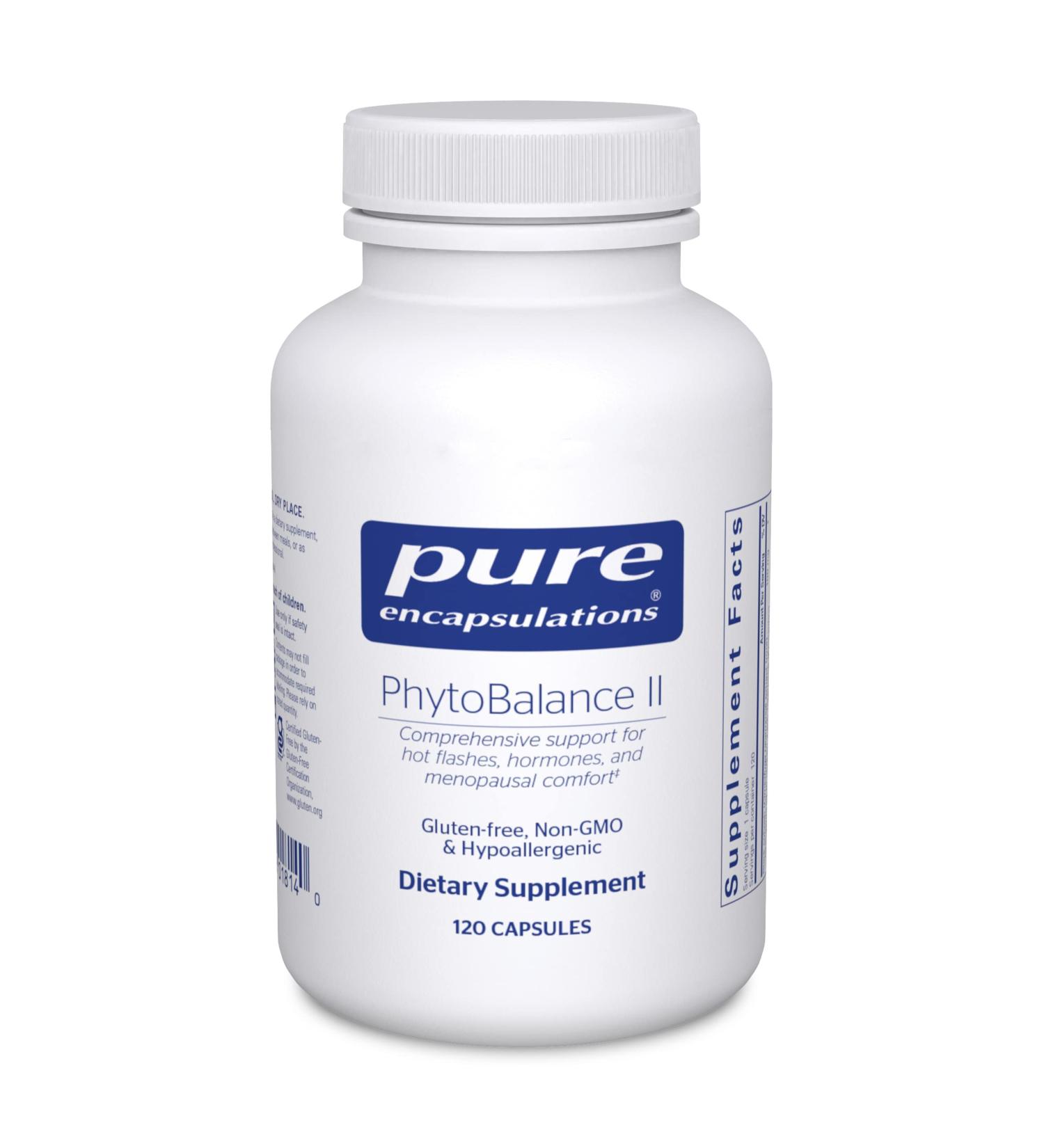 Pure Encapsulations PhytoBalance II - Hormonal Balance Support | 120 Capsules - Buy Online on GoSupps.com