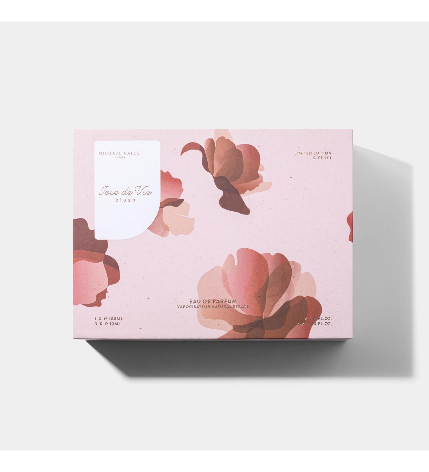 Michael Malul Joie De Vie Blush Eau de Parfum Gift Set - 100ml | 10ml Michael Malul Joie De Vie Blush 4PC Gift Set - Buy Online on GoSupps.com