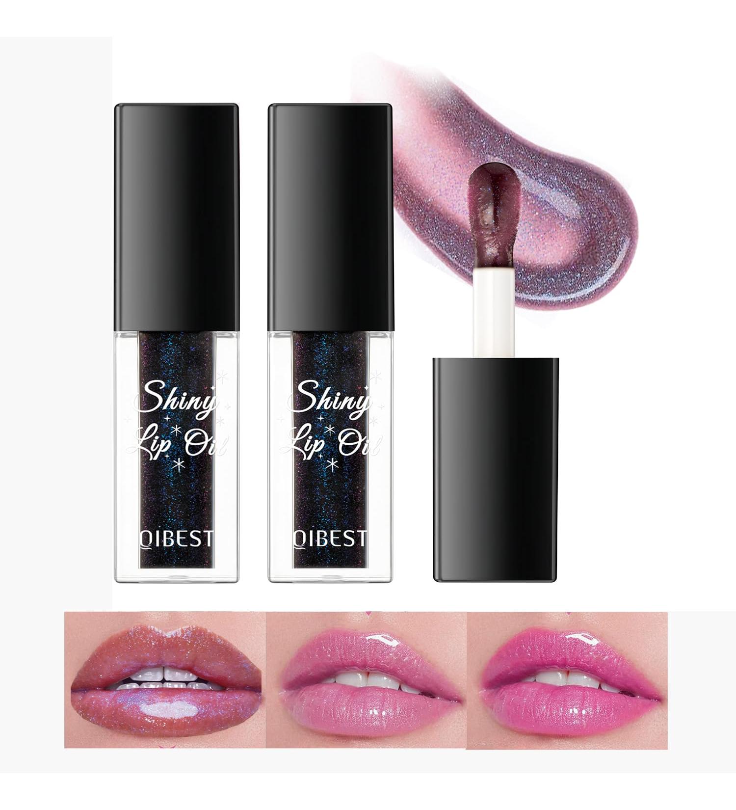Lot de 2 huiles l vres magiques changeant de couleur gloss l vres hydratant huile lisse non collante soin des l vres fra ches pour fille (rose) - Buy Online on GoSupps.com