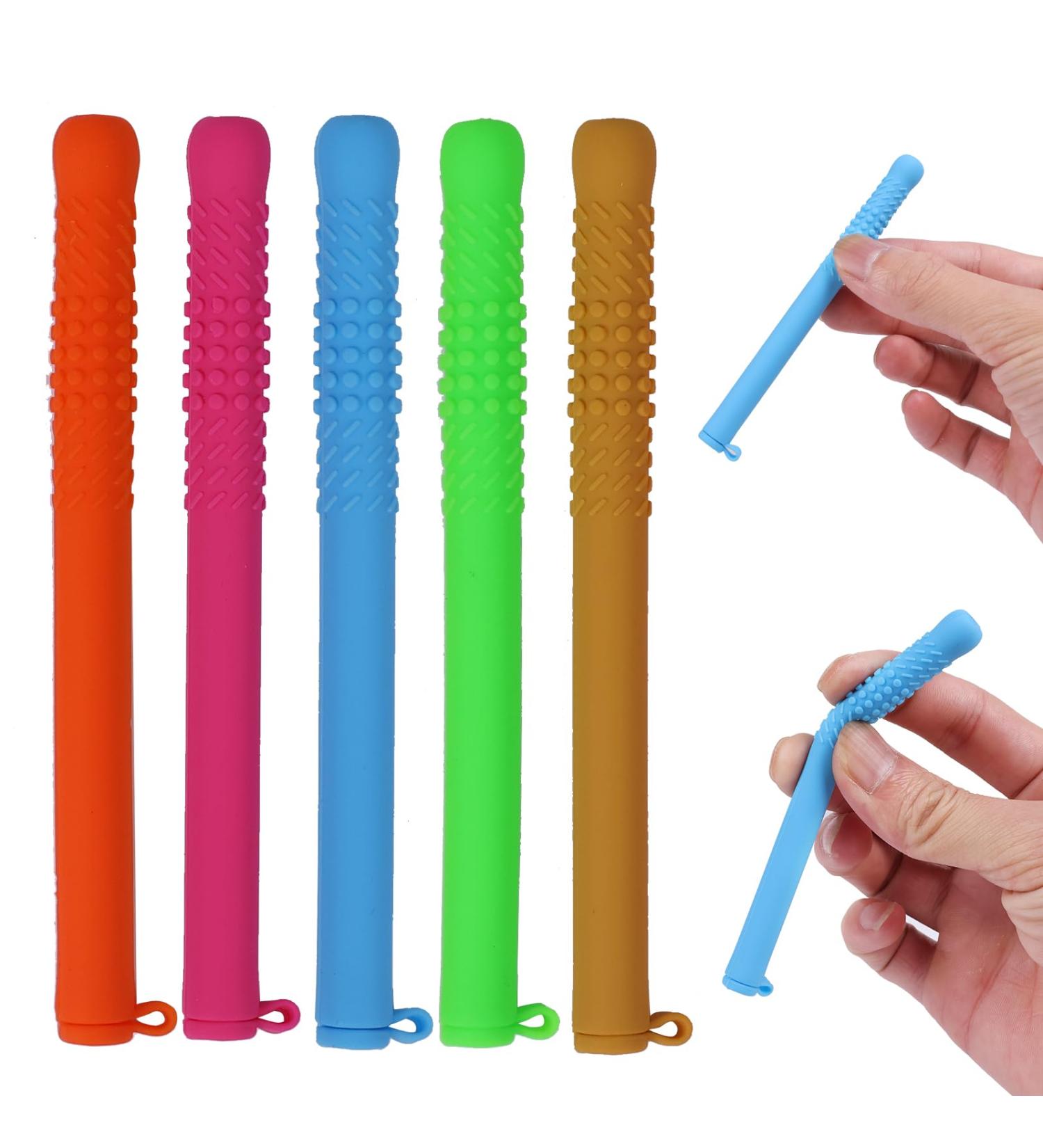 5 PCS Chewable Breather Quit Smoking Chewable Essential Oil Breather Stick Portable Breath Freshener Chew Sticks for Focus & Clear Respiratory Aid to Stop Smoke Natural Travel Friendly (5 Pack) - Buy Online on GoSupps.com