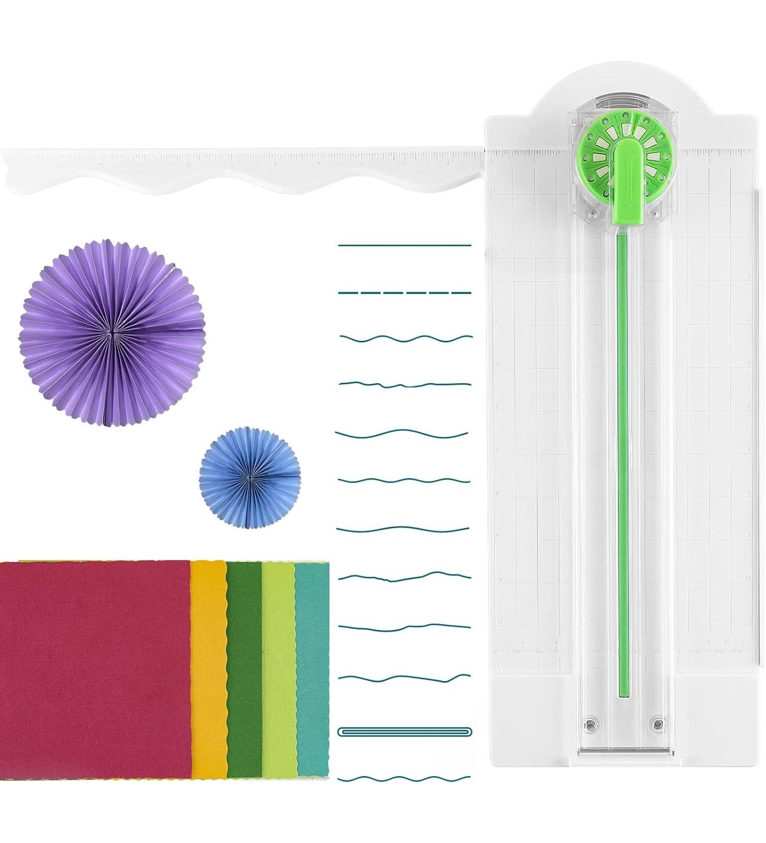 12-in-1 Craft Paper Edge Cutter - Versatile Shapes for DIY Projects - Buy Online on GoSupps.com