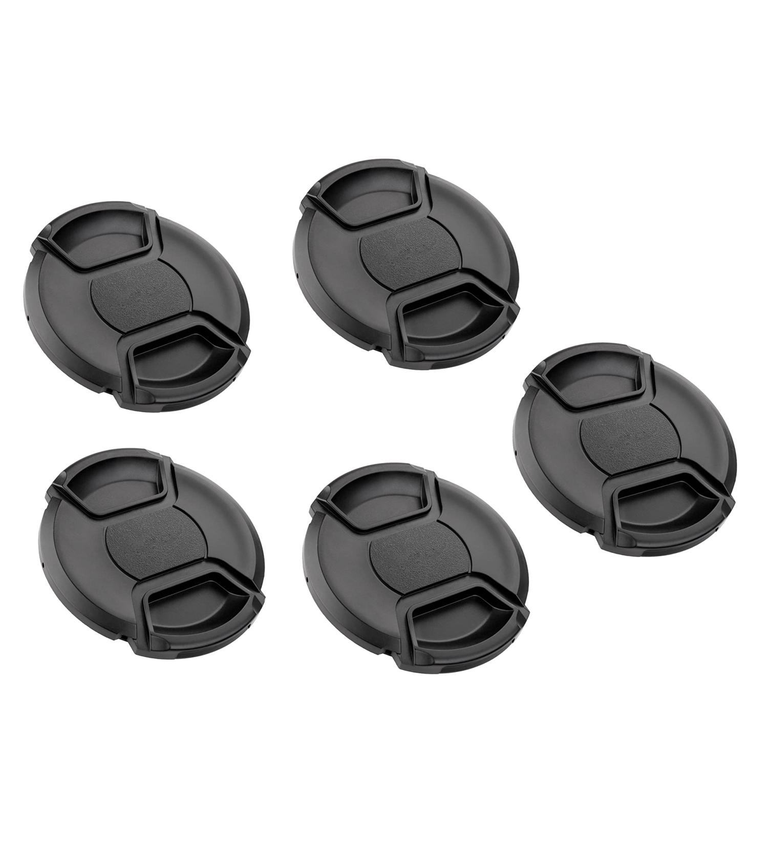77MM Front Lens Filter Snap On Pinch Cap - 5 Pcs Bundle | DSLR SLR Camera Lens Protector Cover - Buy Online on GoSupps.com