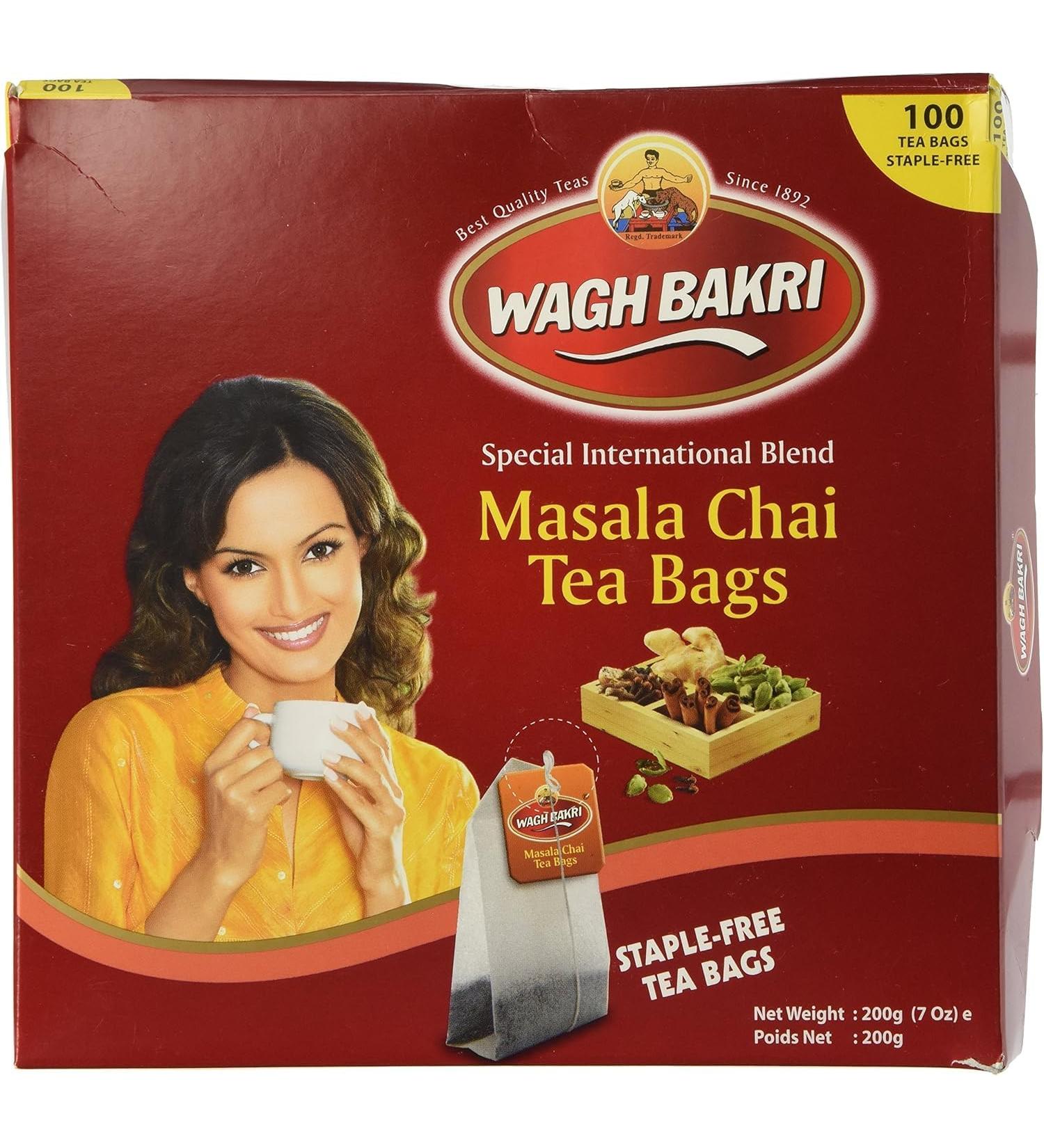 Wagh Bakri Masala Chai 100'S by Wagh Bakri - Buy Online on GoSupps.com