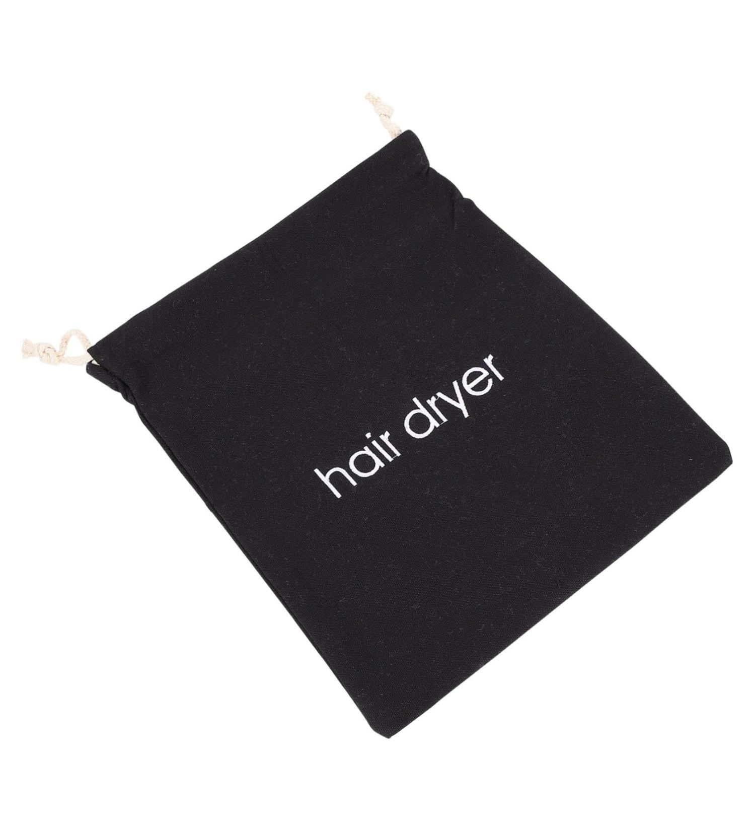 NOLITOY Makeup Bag Hair Dryer Storage Bag Embroidery Tools Small Toiletry Bag Hair Dryer Bags Hotel Guest Room Travel Bag 33.00X30.00X0.50CM Black - Buy Online on GoSupps.com