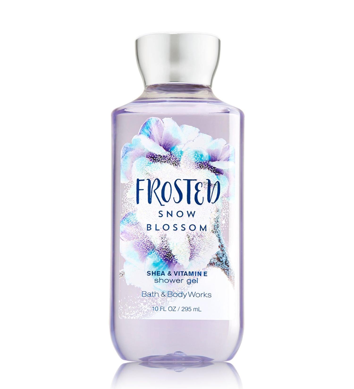 Bath and Body Works Frosted Snow Blossom Shower Gel. 10 Oz.