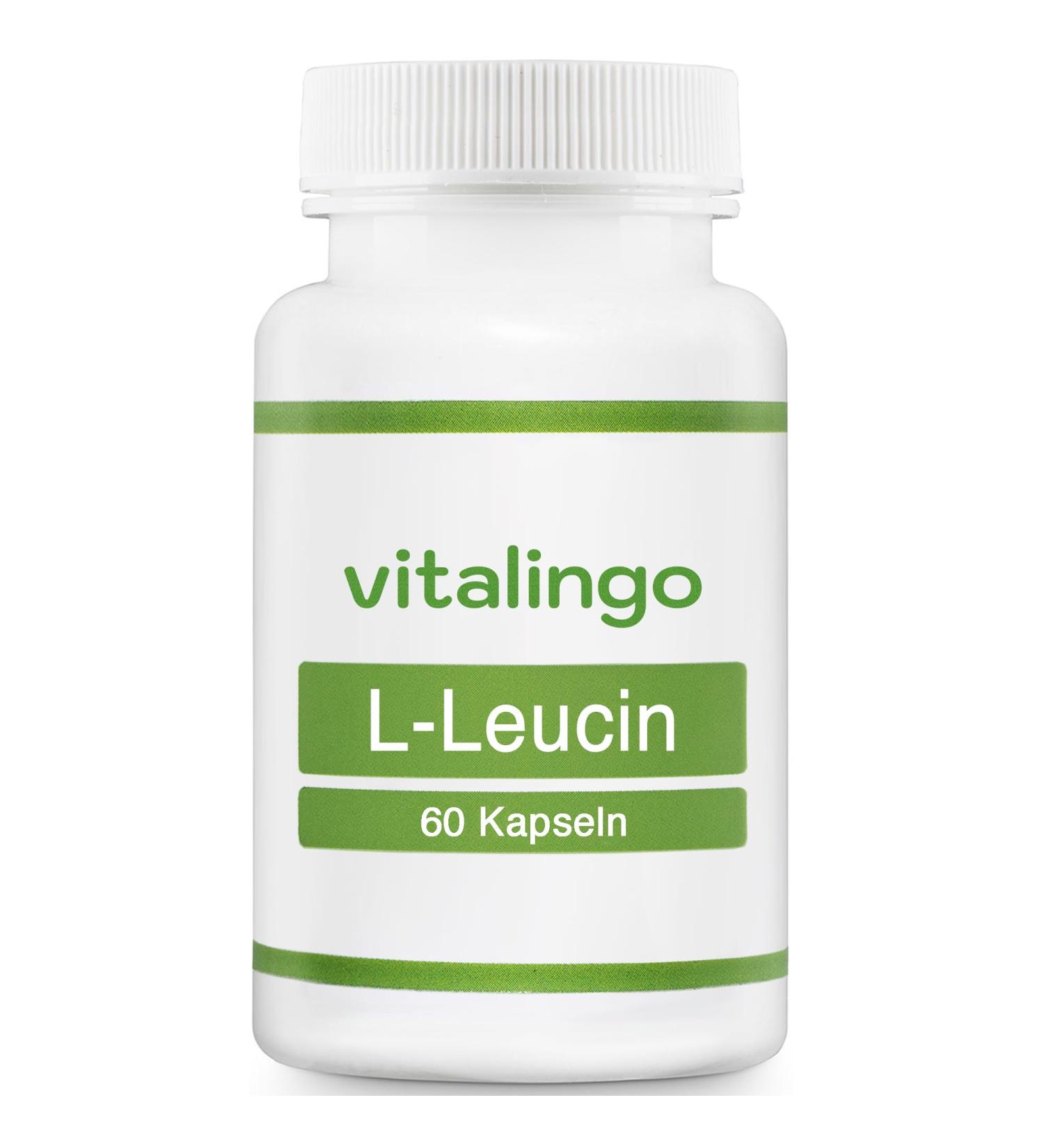 L -Leucin capsules - 60 capsules of 460mg