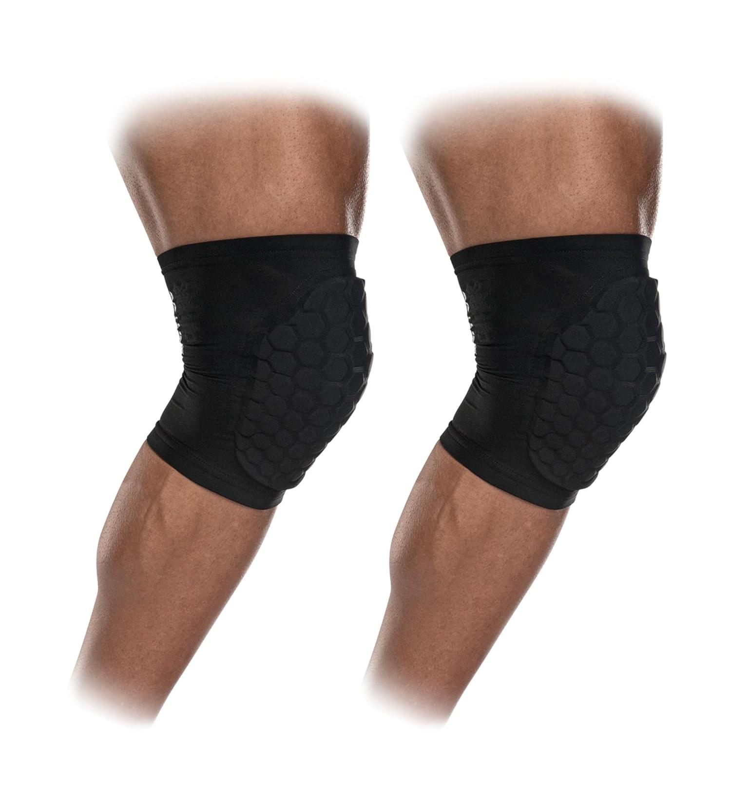 McDavid Hex Pads for Knees  Elbows & Shins  Moisture Wicking with HEX Technology  Black  Adult  S - Buy Online on GoSupps.com