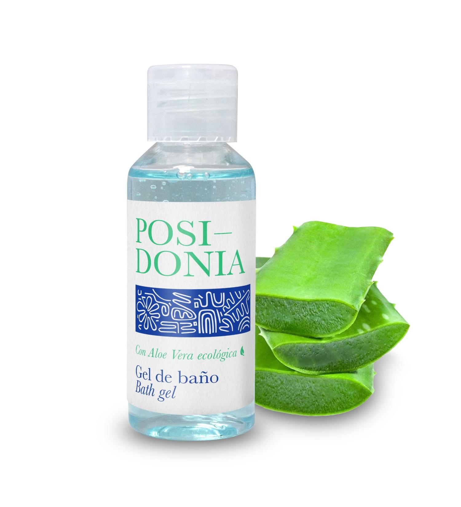 Hostelpak 120 units - Posidonia Collection Shower Gel with organic aloe vera 50 ml - Posidonia Amenities Hotel Collection - Buy Online on GoSupps.com