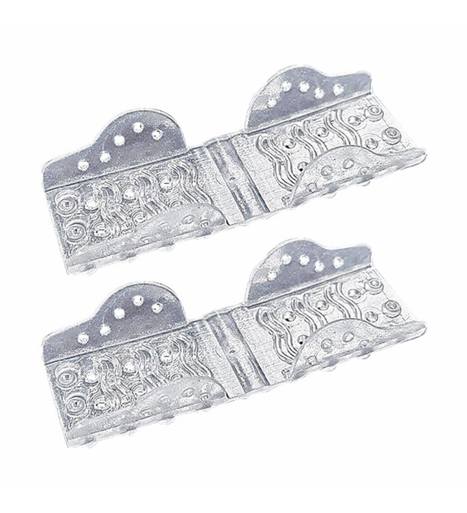 Clear Gel Toe Separators & Straightener for Hammer Toe - Hallux Valgus Corrector & Pads - Overlapping Toe Spacers - Clear Pumice Sponge - One Size - Buy Online on GoSupps.com