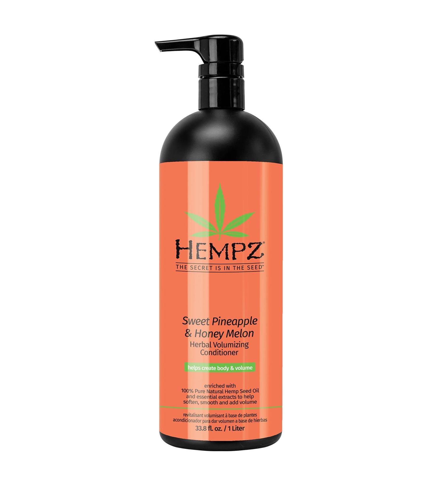 Hempz Sweet Pineapple & Honey Melon Herbal Conditioner 33.8 oz - Nourishing Hair Care - Buy Online on GoSupps.com