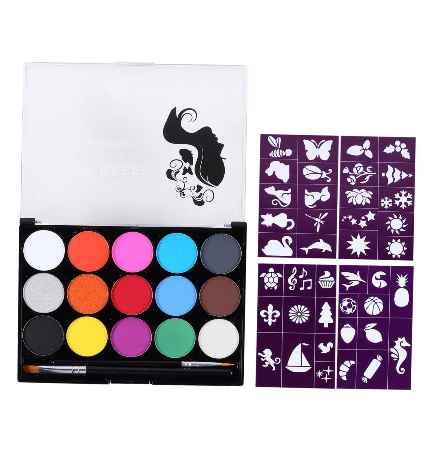 Ipetboom Body Paint & Face Paint Palette - Safe Water-Based Oil Makeup Kit for Creative Artistry - Buy Online on GoSupps.com