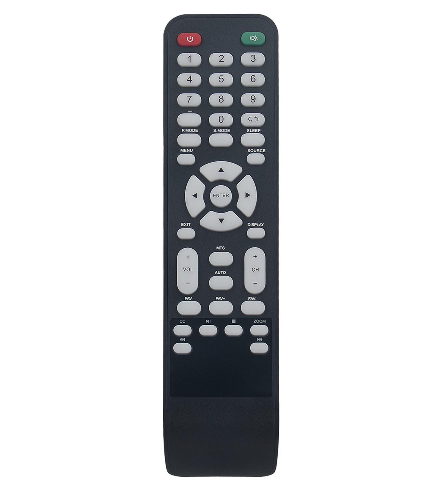 RCS00001 Remote Control for SANSUI LED TV - Compatible with SF4019N18, SLED2415, SLED2815, SLED3215, SLED3915, SLED4216, SLED4319, SLED5015, SLED5018, SLED5019, SLED5515, SLED5516, SLED6517 - Buy Online on GoSupps.com