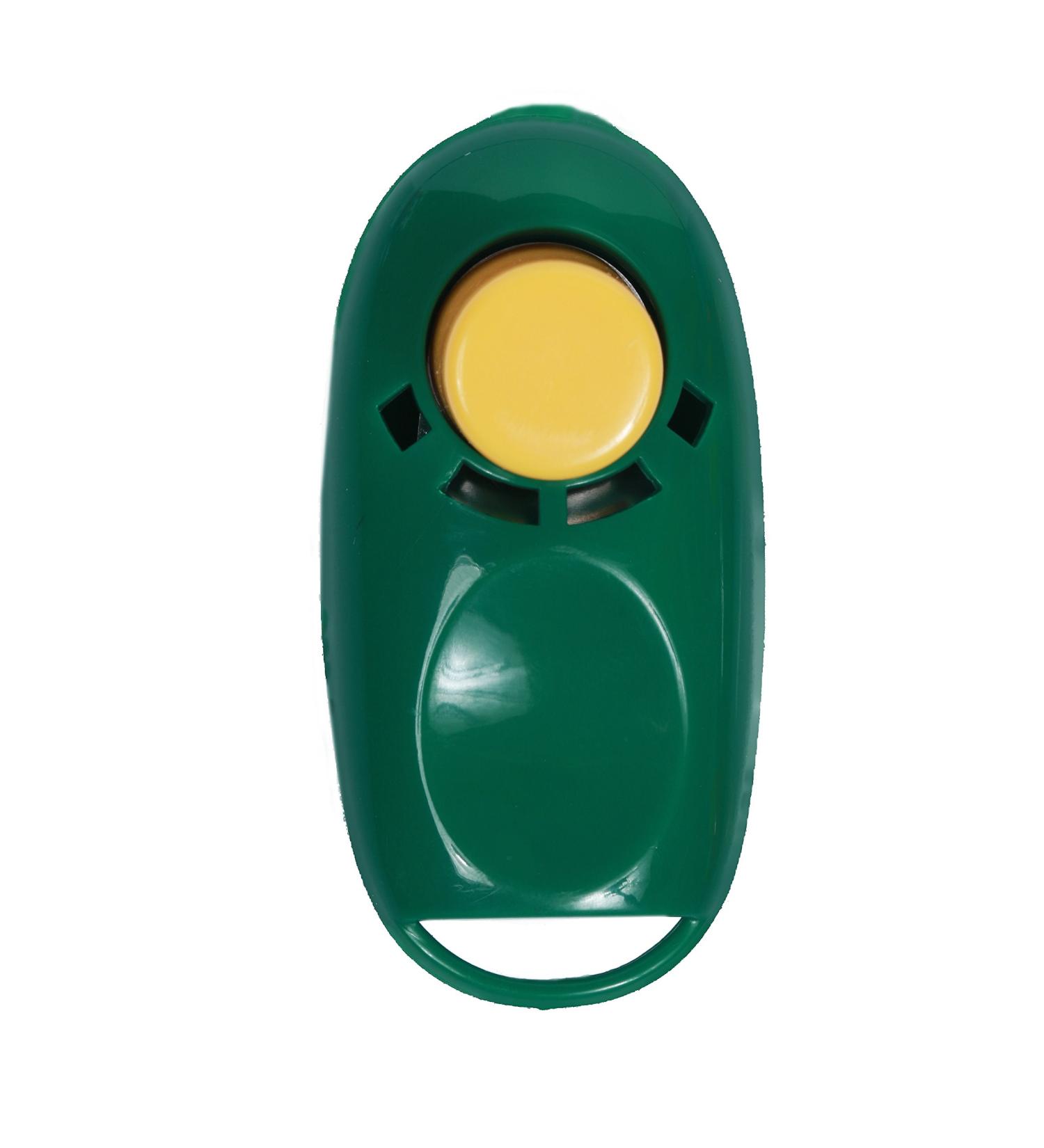 Karen Pryor i-Clicker & Spiral Bracelet (i-Clicker green - Spiral Bracelet blue)