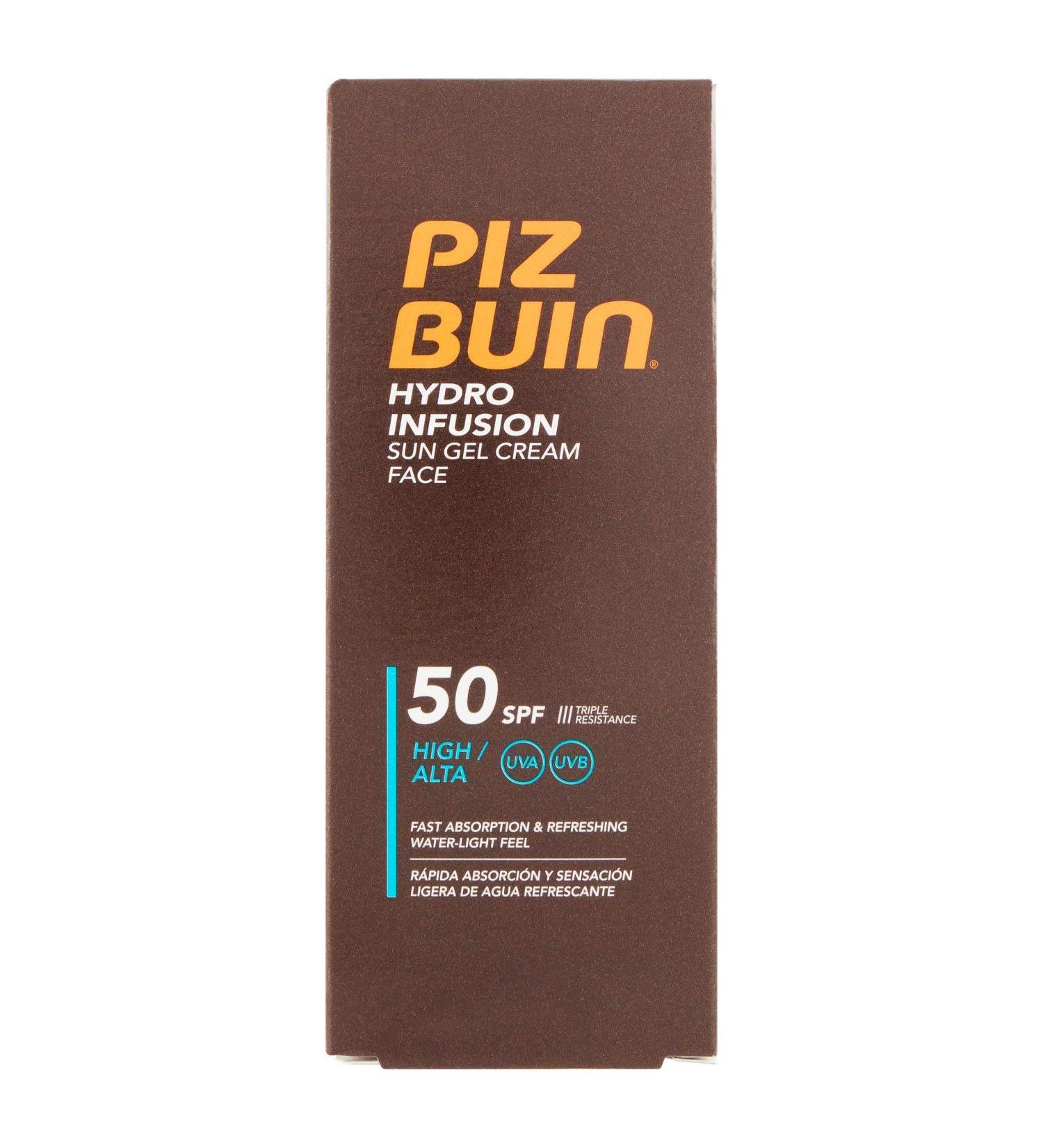 Hydro Infusion Sun Gel Cream SPF 50 - 50ml | Lightweight Hydrating Sunscreen for All Skin Types Fast Absorbing Ideal for Daily Use International Shipping - Buy Online on GoSupps.com