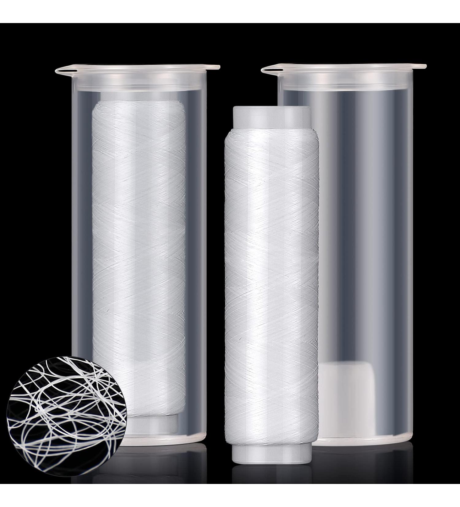Invisible Magic Fishing Line 0.2mm x 656 Feet Spool - Clear Stretchy Nylon Thread - Buy Online on GoSupps.com