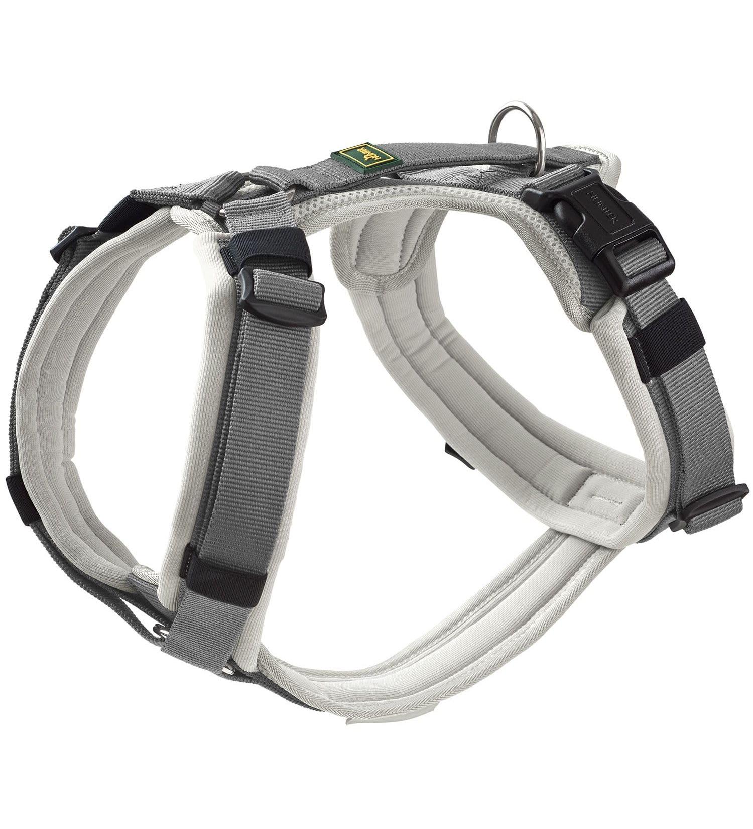 Hunter Harness Maldon Up XS-S - Light Grey/Grey | Premium Dog Harness for International Shipping - Buy Online on GoSupps.com