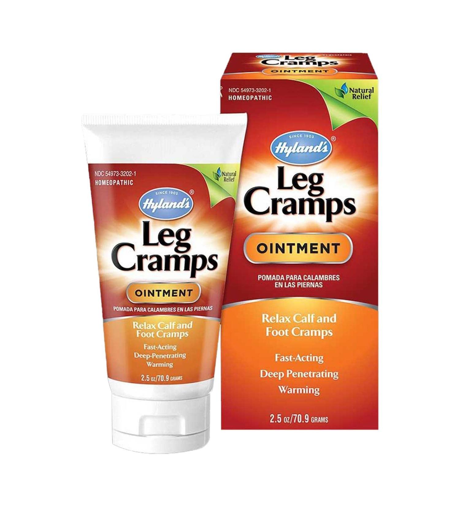 Hyland's Leg Cramps Ointment 2.5 oz - Fast-Acting Relief for Muscle Cramps - Buy Online on GoSupps.com