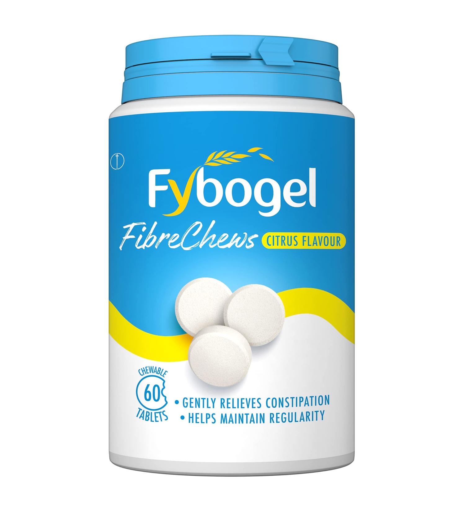 Fybogel FibreChews 60s - 60 Count Pack - Digestive Support Fiber Supplement - Buy Online on GoSupps.com