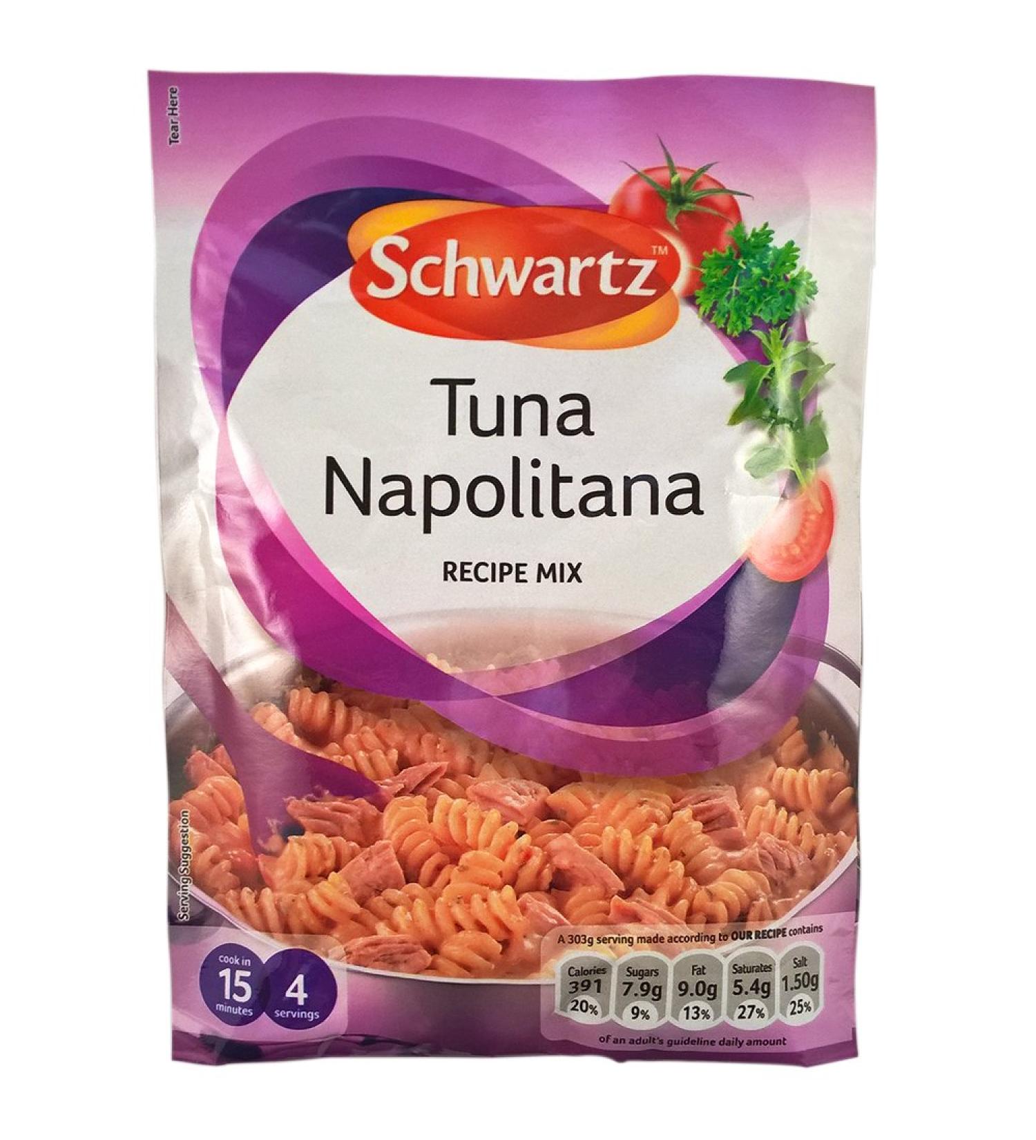Schwartz Tuna Napolitana - 12 x 30g