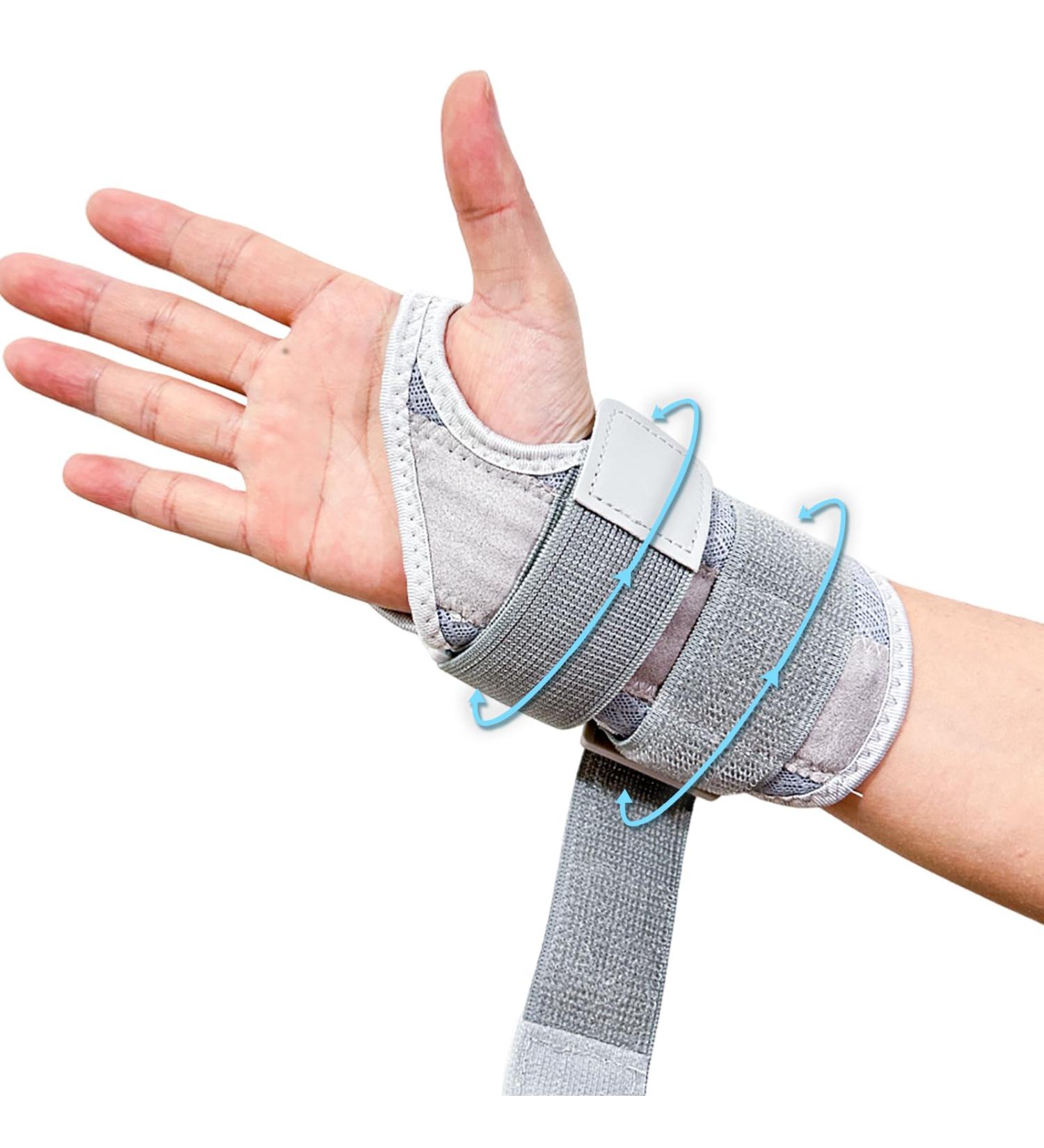 Buy Thumb Splint & Wrist Brace for Arthritis | CMC Joint Support & Pain Relief | Fits Right & Left Hand (L/XL Pink) - International Shipping Available - Buy Online on GoSupps.com