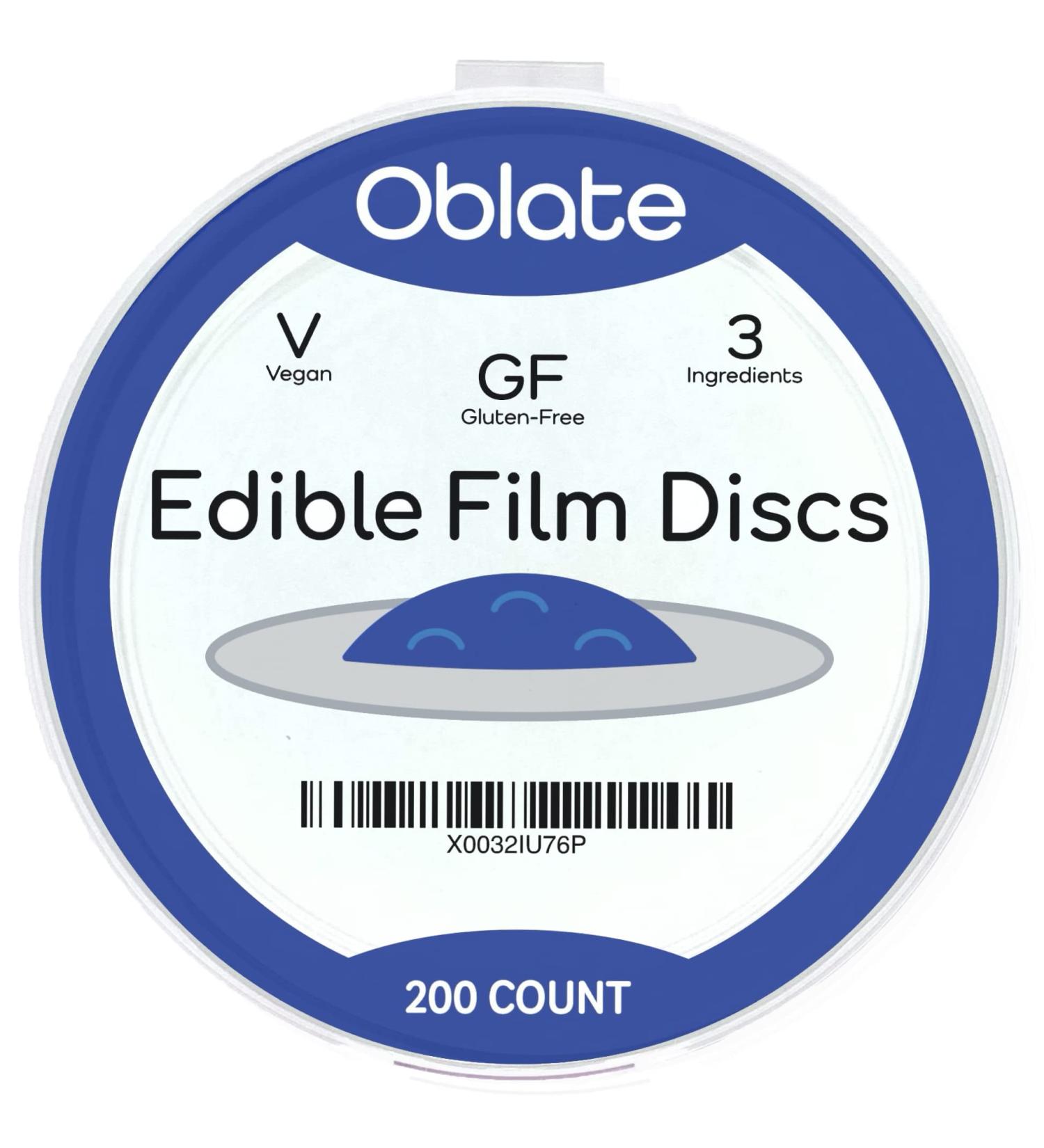 200 Count Oblate Discs | Edible Films for Powdered Medications - Buy Online on GoSupps.com