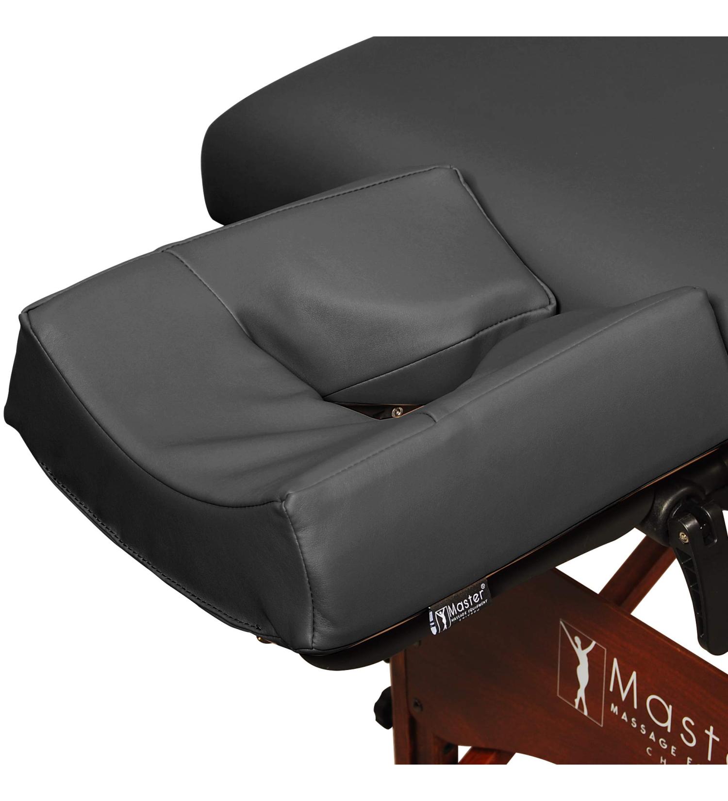 Master Massage Patented Memory Foam Ergonomicdream Face Cushion Pillow Headrest - Black - Buy Online on GoSupps.com