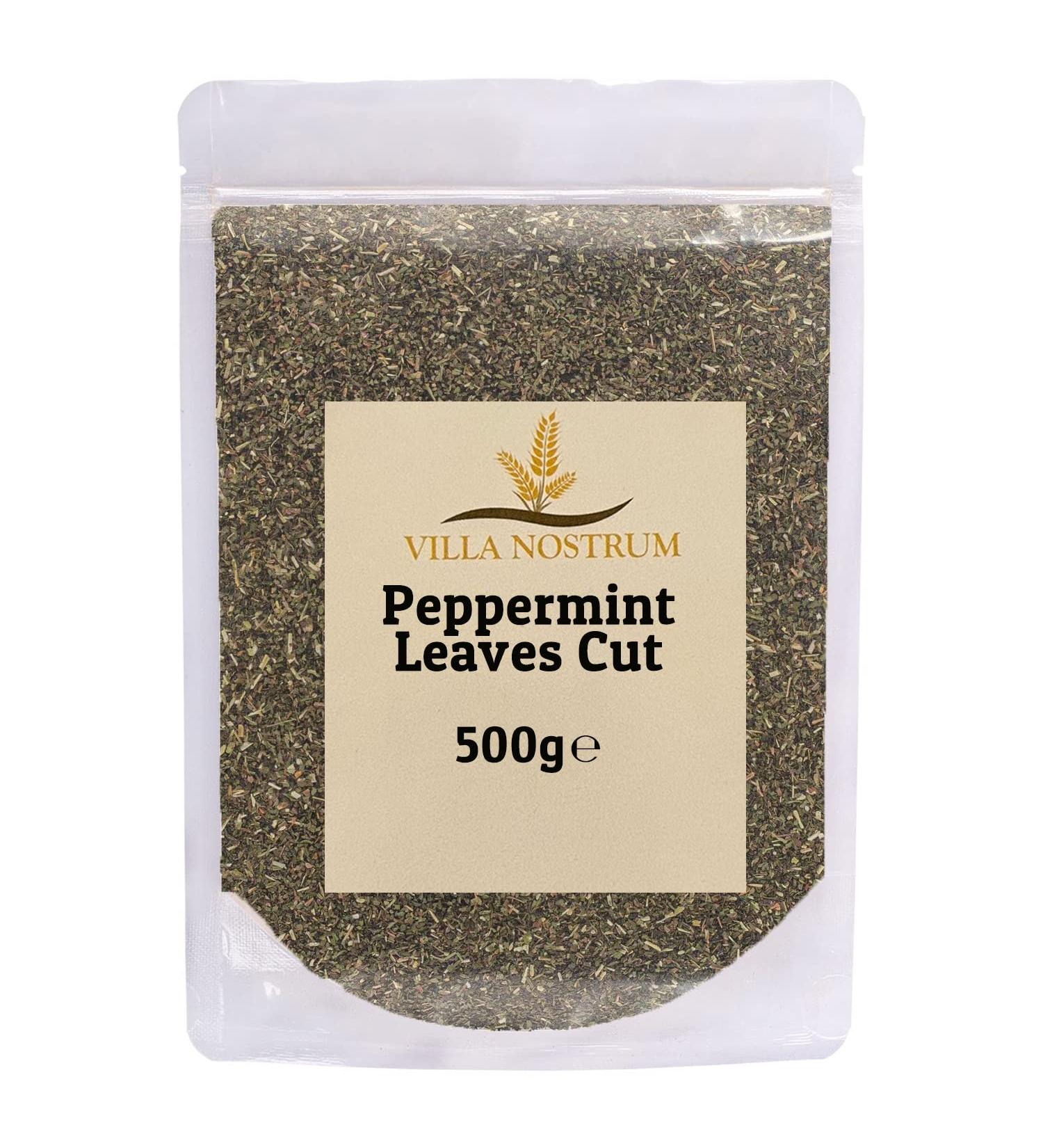 Peppermint Leaves Cut 500g by Villa Nostrum