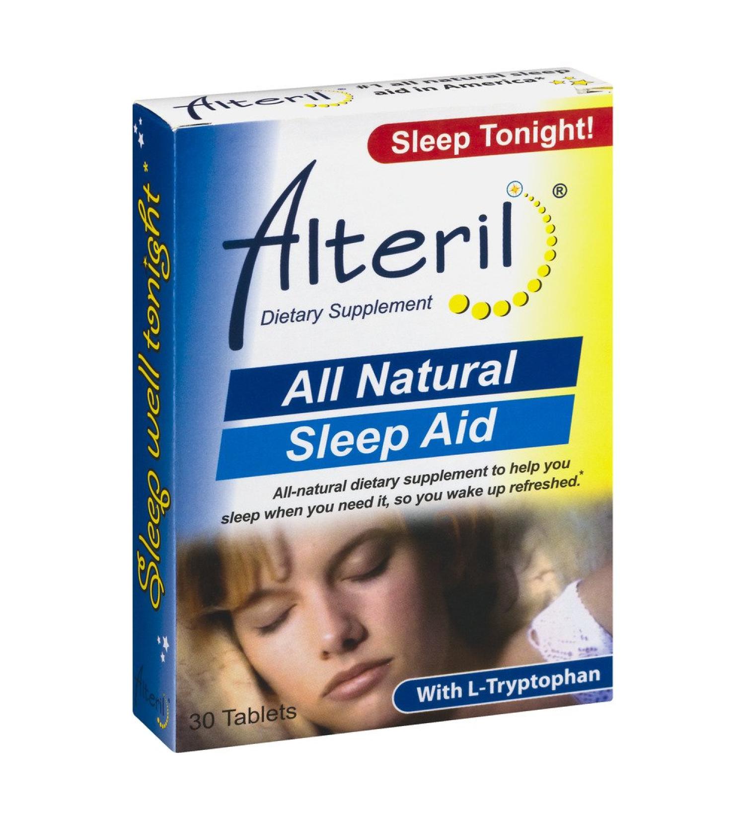 Alteril All Natural Sleep Aid 30 Tablets (Pack of 2)