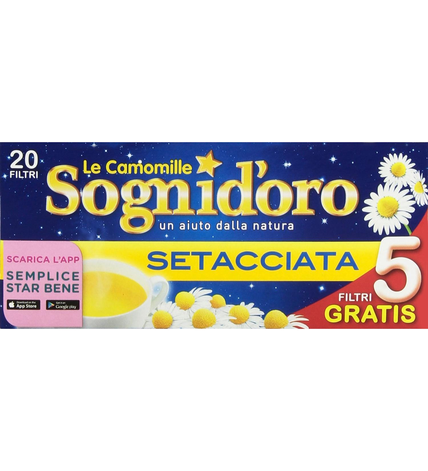 Star Italian Camomy Tea Bags 6 x 20 + 5 Free - Buy Online on GoSupps.com