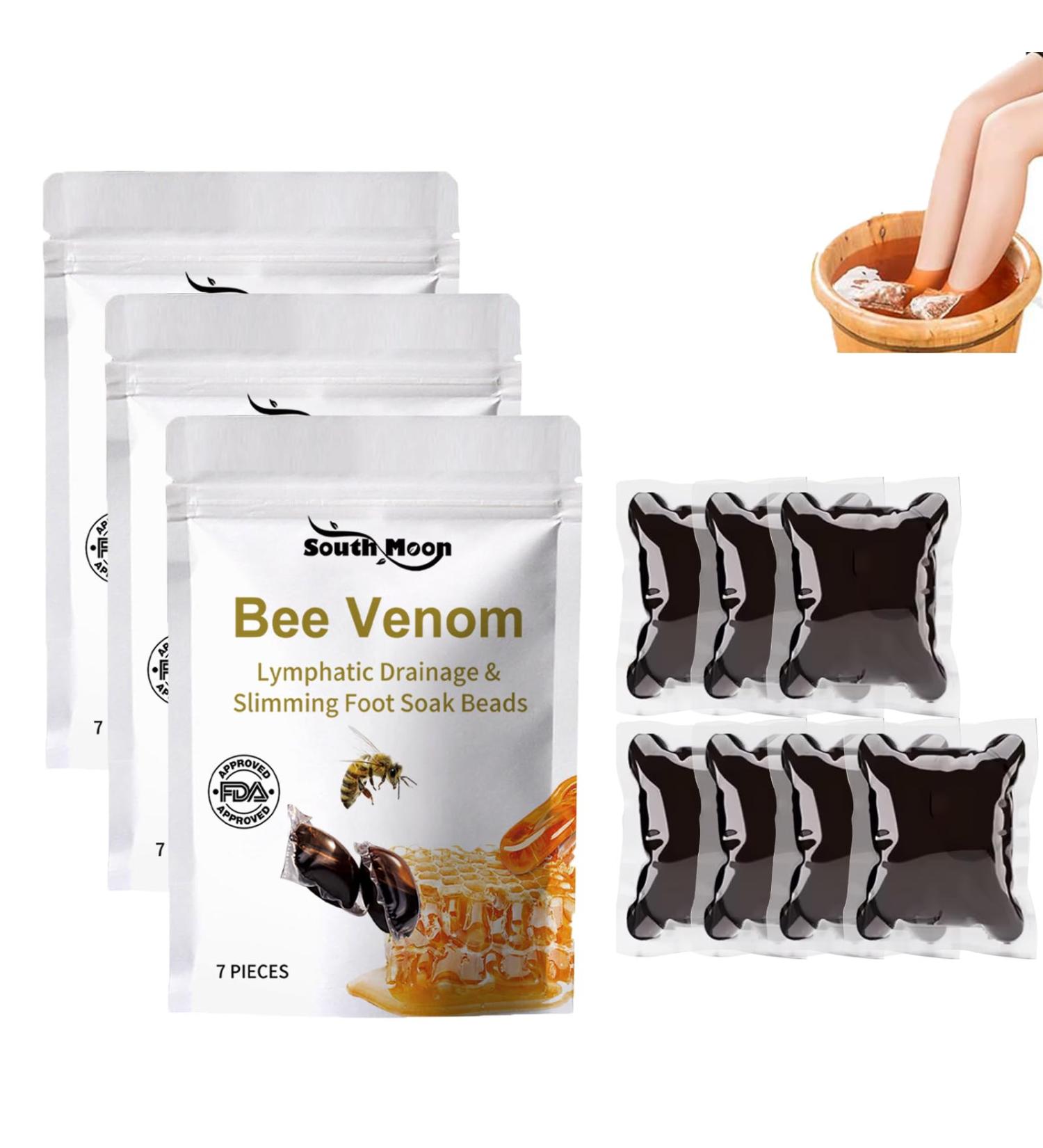 Buy Lukmlca Bienengift Foot Bath & Lymphatic Ointment - Premium Bee Venom 3PC Set for Ultimate Foot Care - International Shipping Available - Buy Online on GoSupps.com