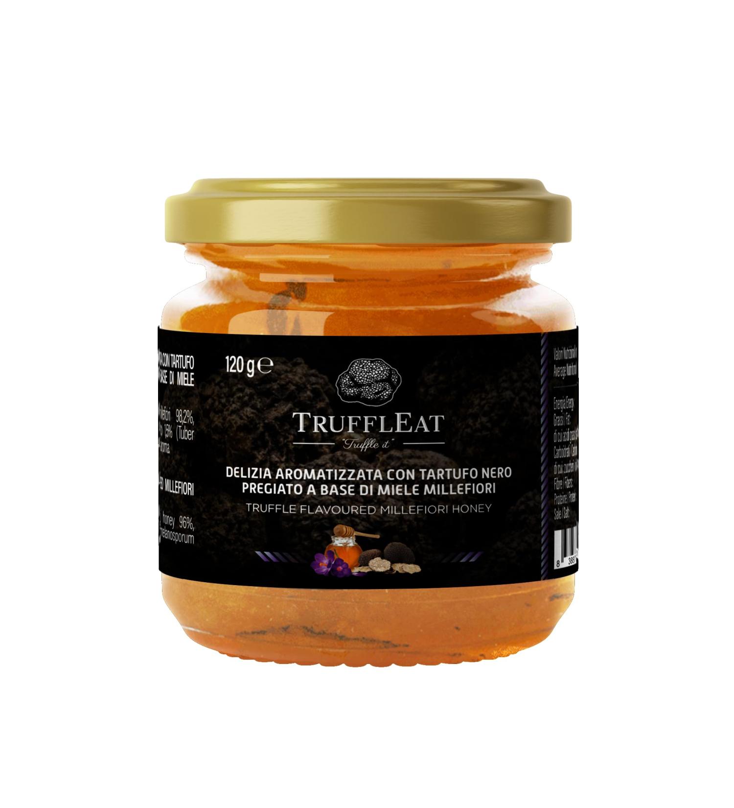 Millefiori honey and fine black truffle 120 gr